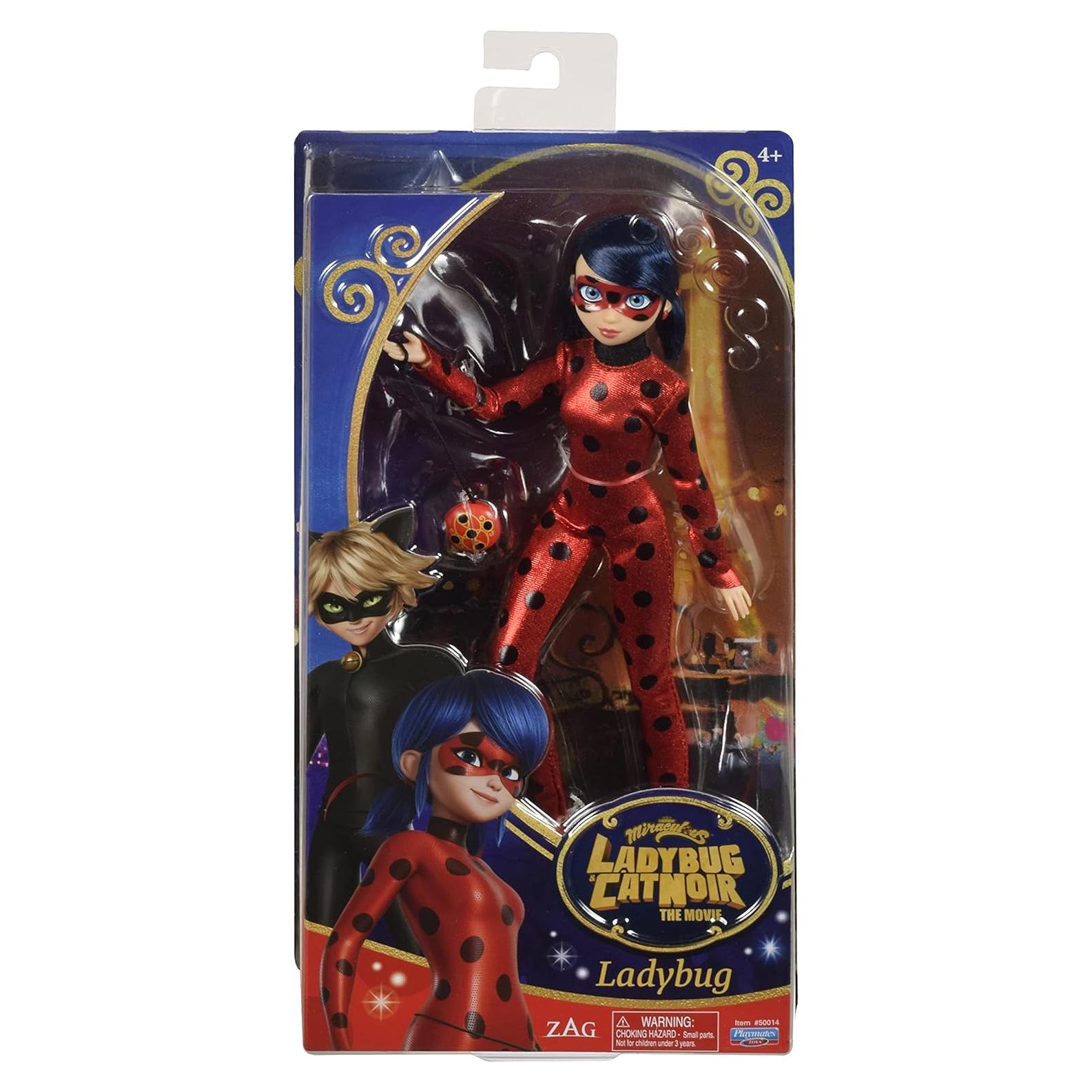 Muñeca Marinette Ladybug 26cm con Yoyo Bandai - Miraculous