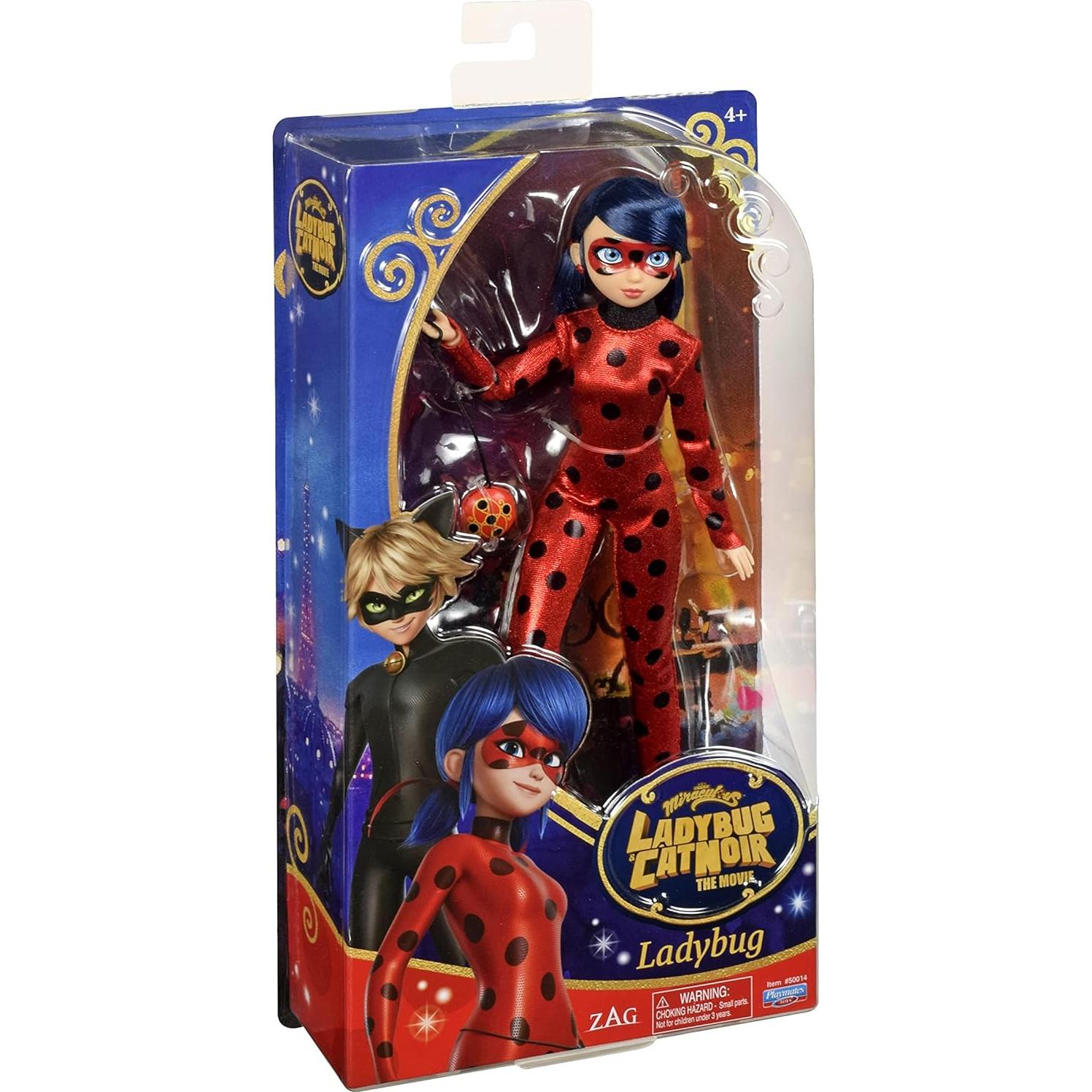 Muñeca Marinette Ladybug 26cm con Yoyo Bandai - Miraculous