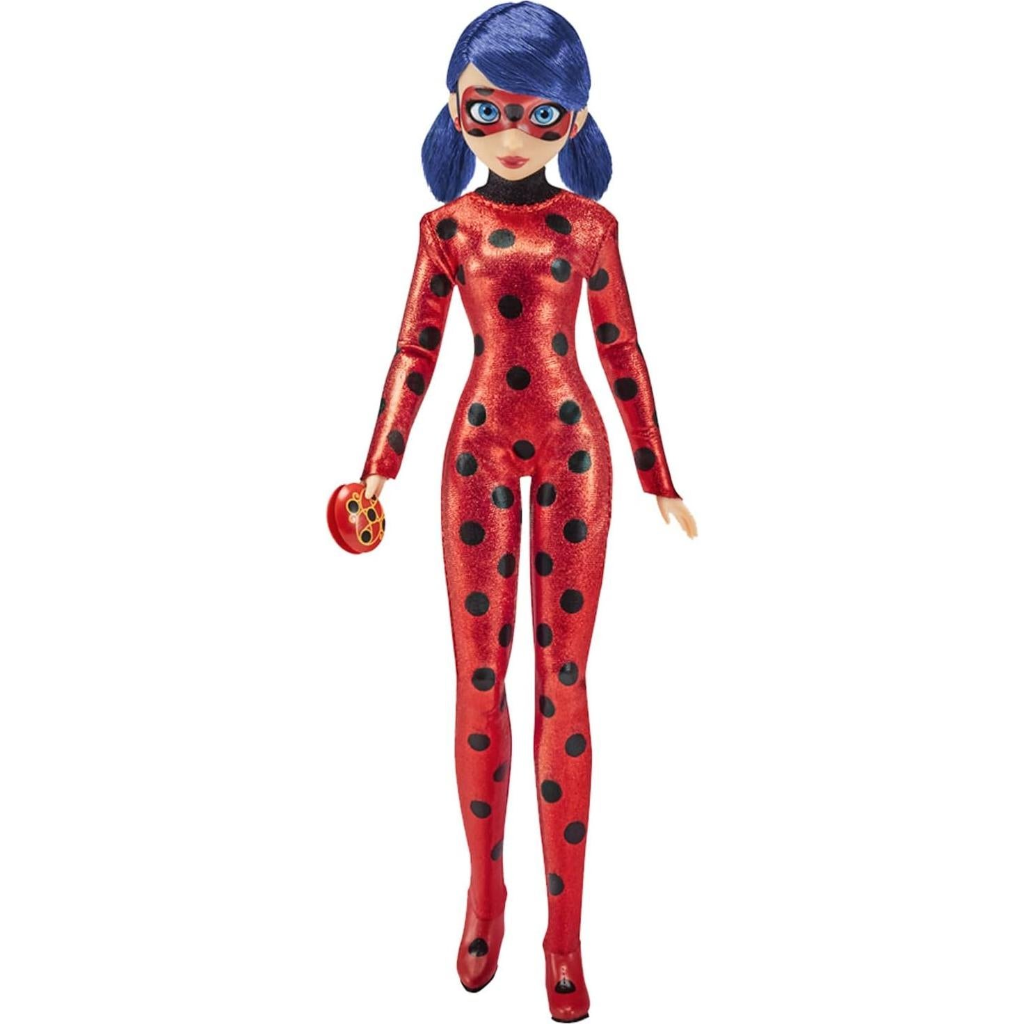 Muñeca Marinette Ladybug 26cm con Yoyo Bandai - Miraculous