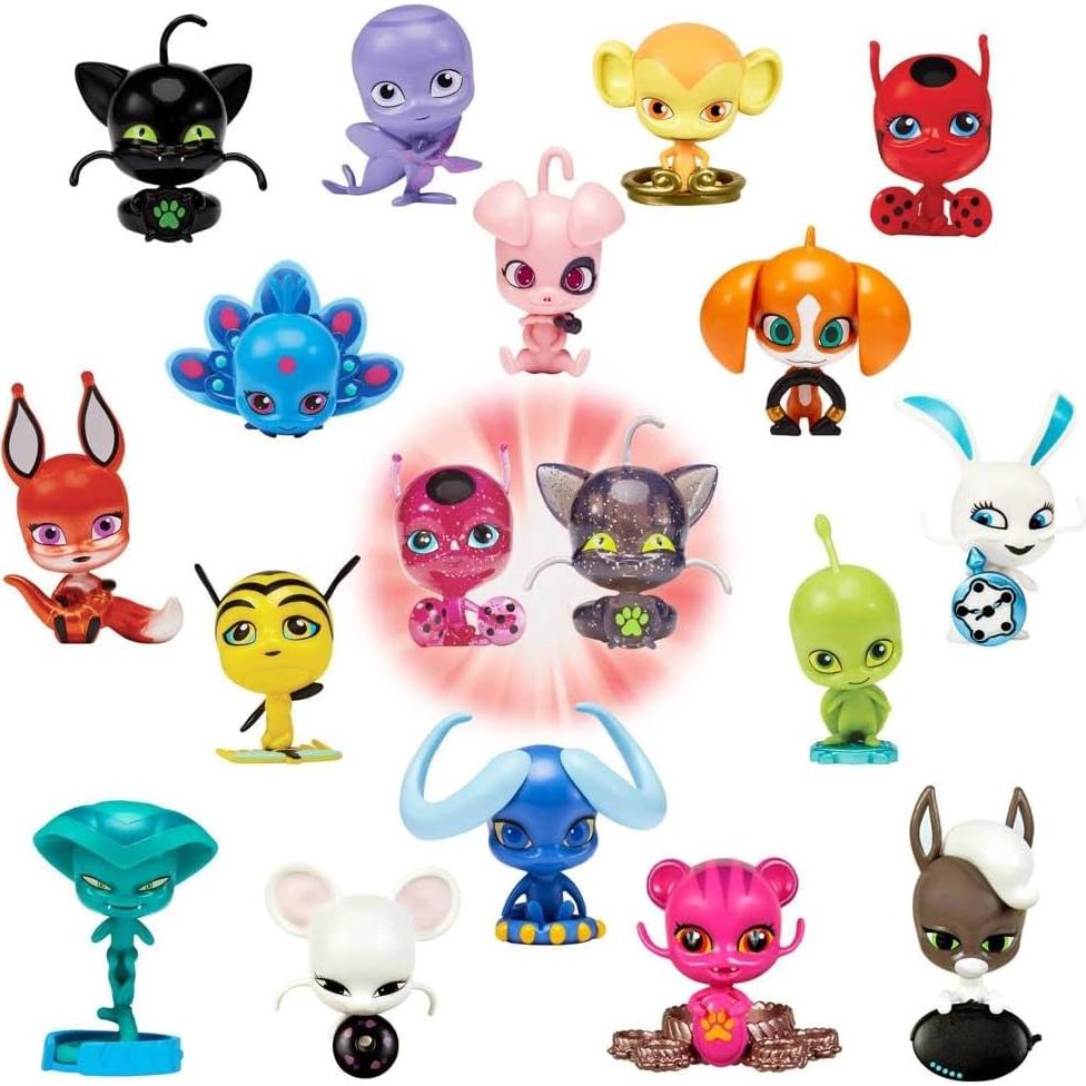 Caja Milagrosa Kwami Sorpresa Serie 2 Playmates Toys Set de 3