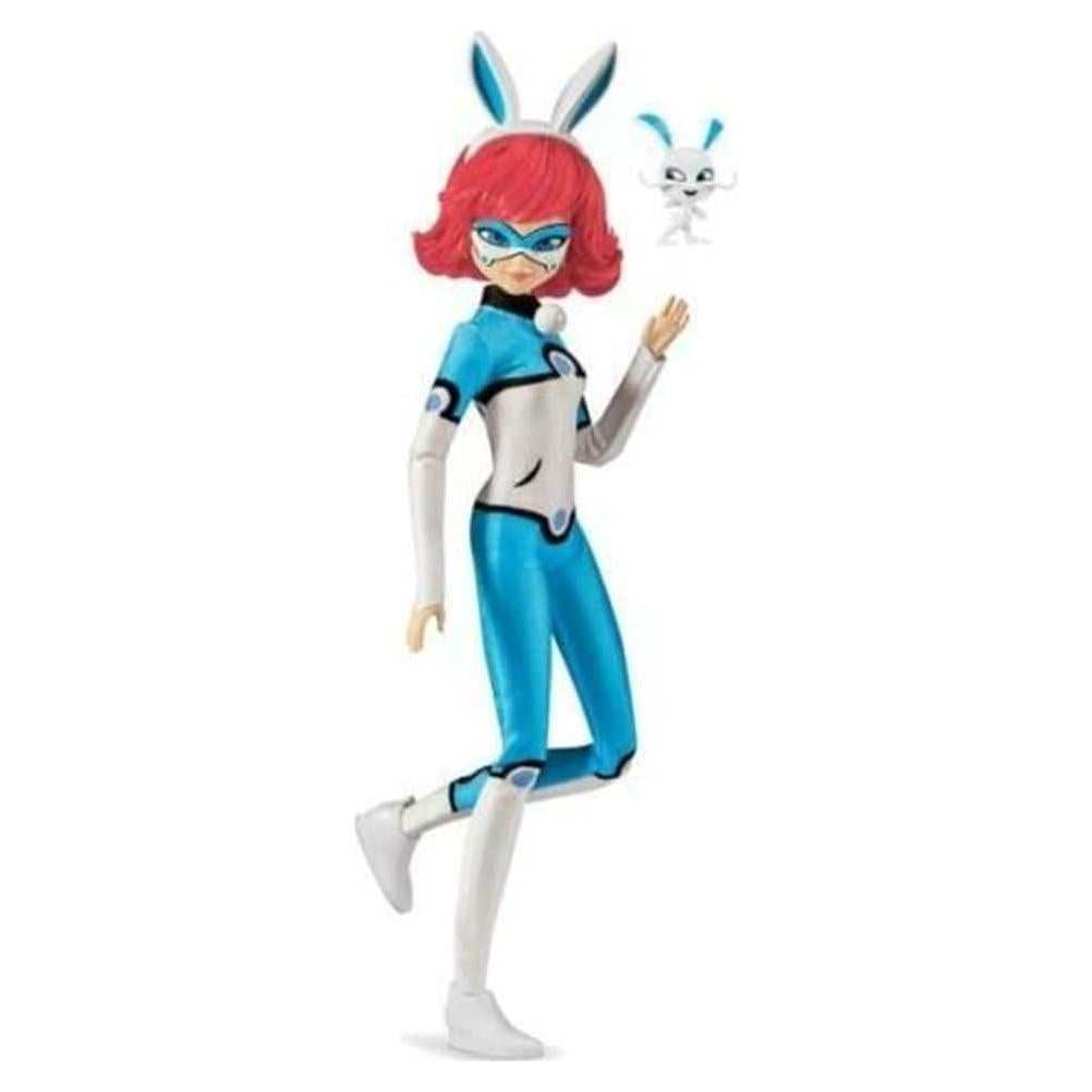 Muñeca Bunnyx de Miraculous Ladybug 26.67 cm con Kwami Fluff