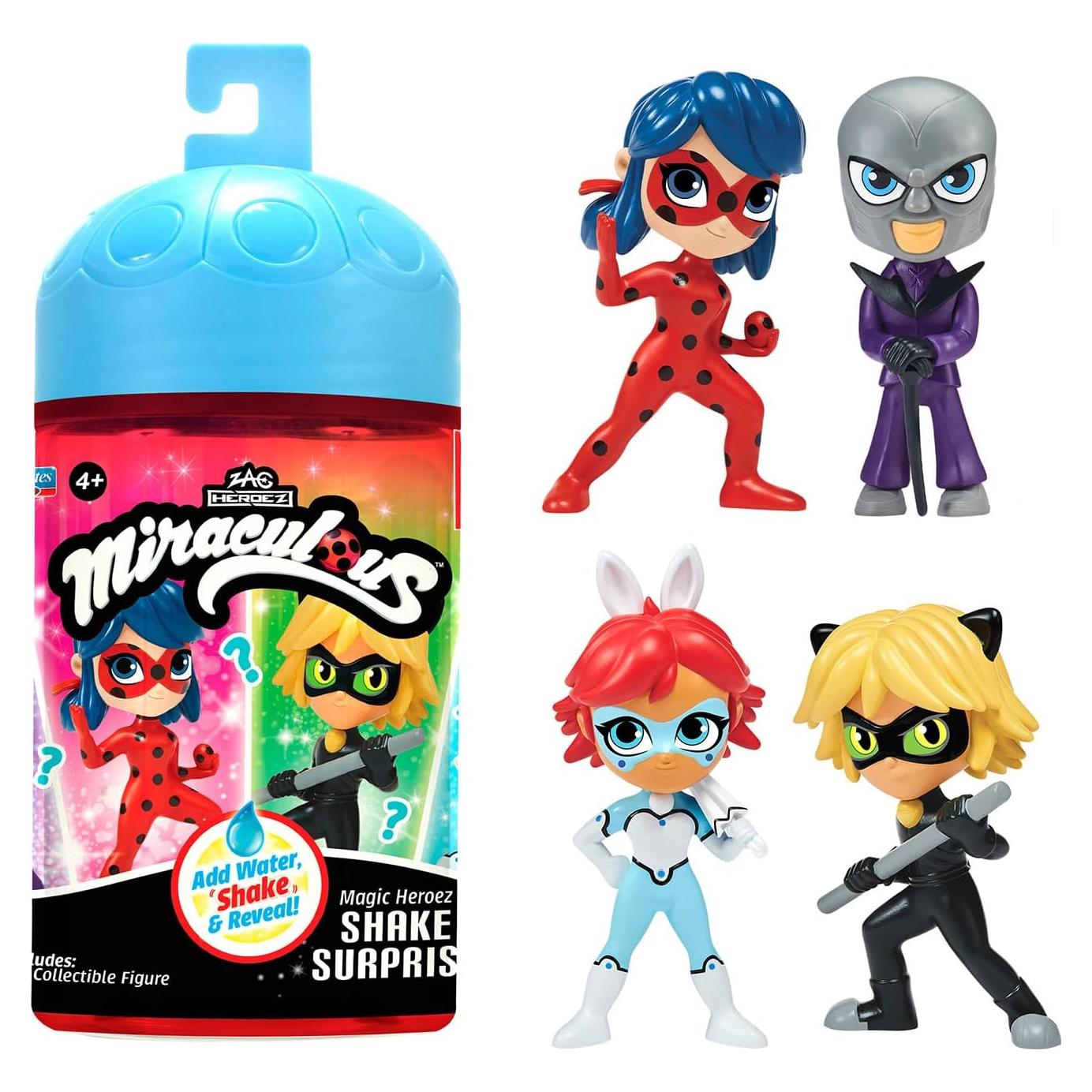 Figuras Chibi Sorpresa Cambio de Color Bandai 10 cm - Miraculous