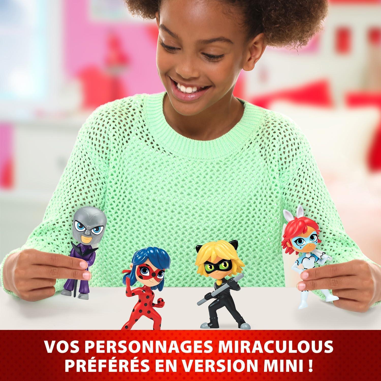 Figuras Chibi Sorpresa Cambio de Color Bandai 10 cm - Miraculous
