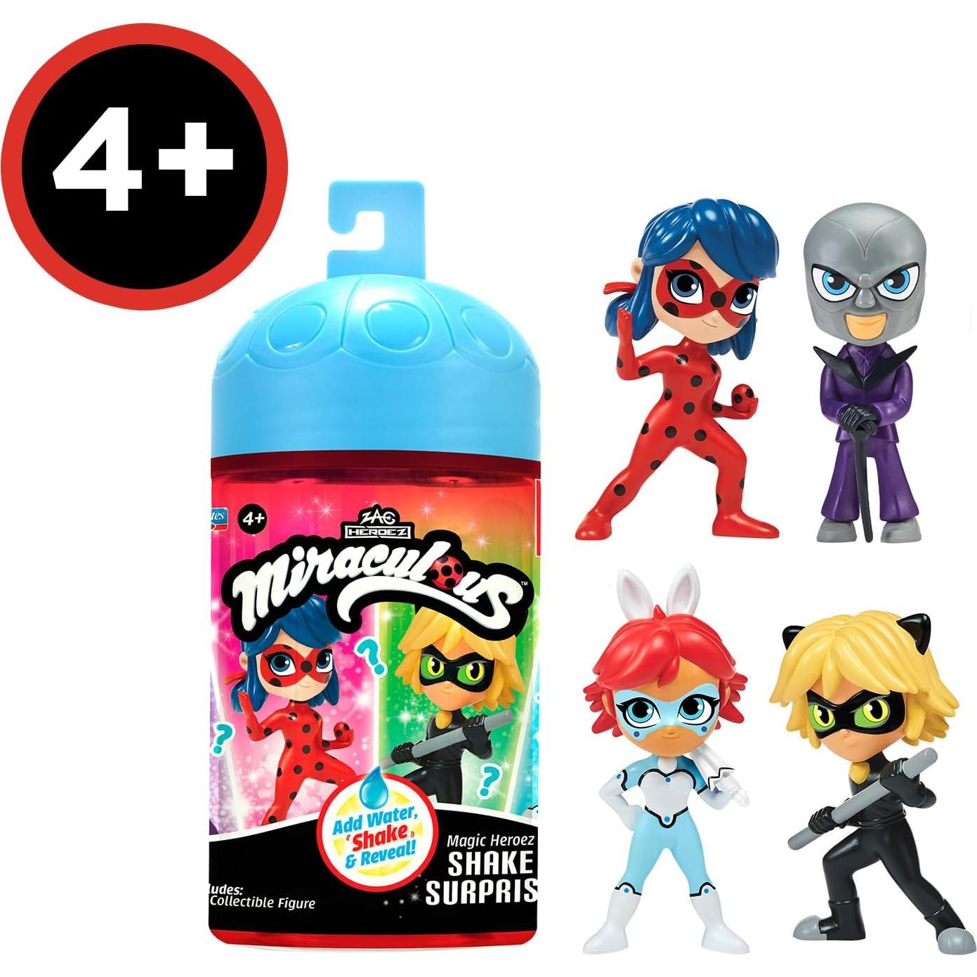 Figuras Chibi Sorpresa Cambio de Color Bandai 10 cm - Miraculous