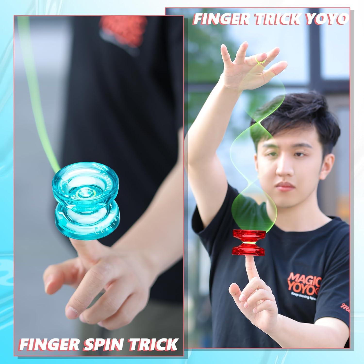 Yoyo K2 Cristal MAGICYOYO para Niños + 12 Cuerdas