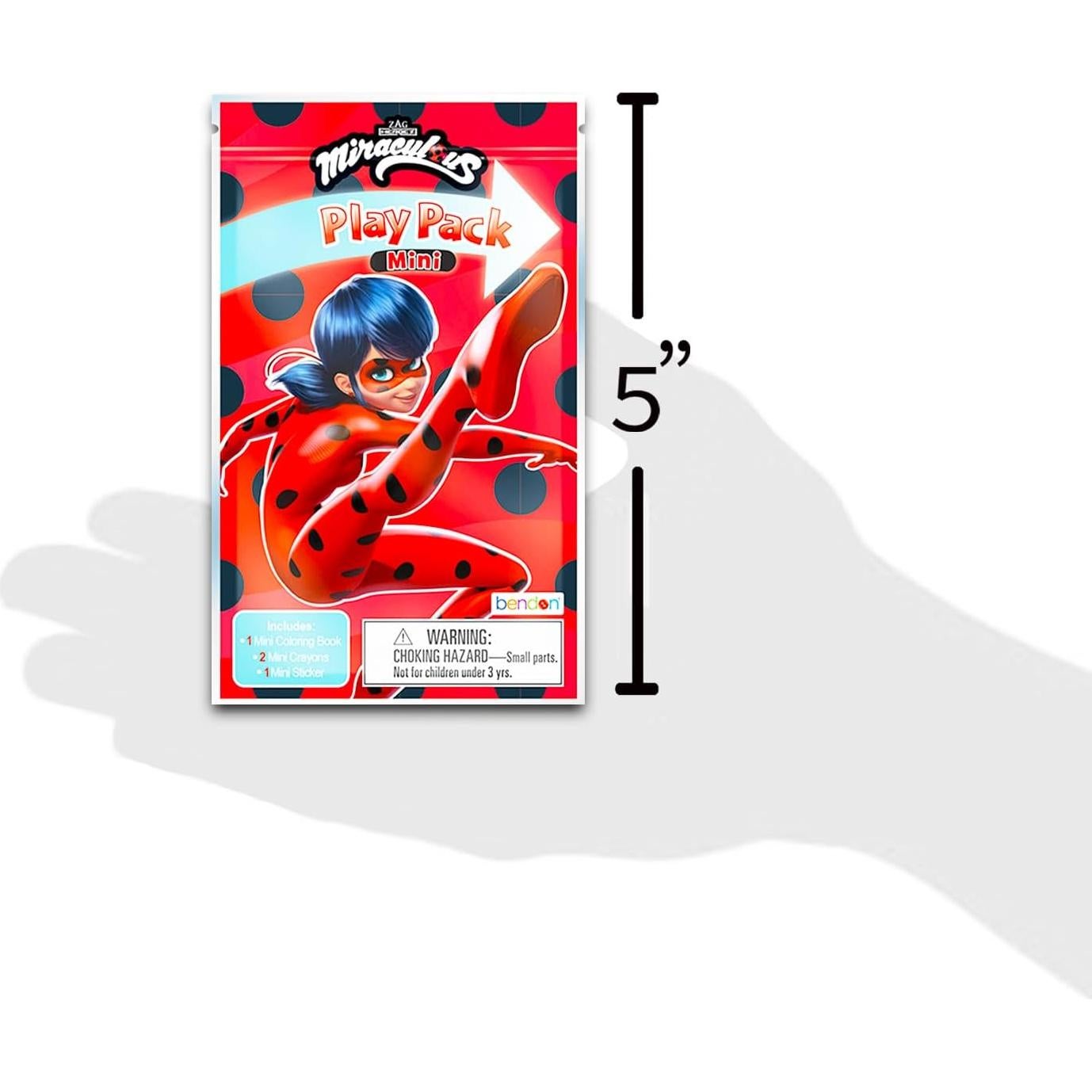 Conjunto de Mini Regalos de Fiesta Miraculous Ladybug 24 Paquetes