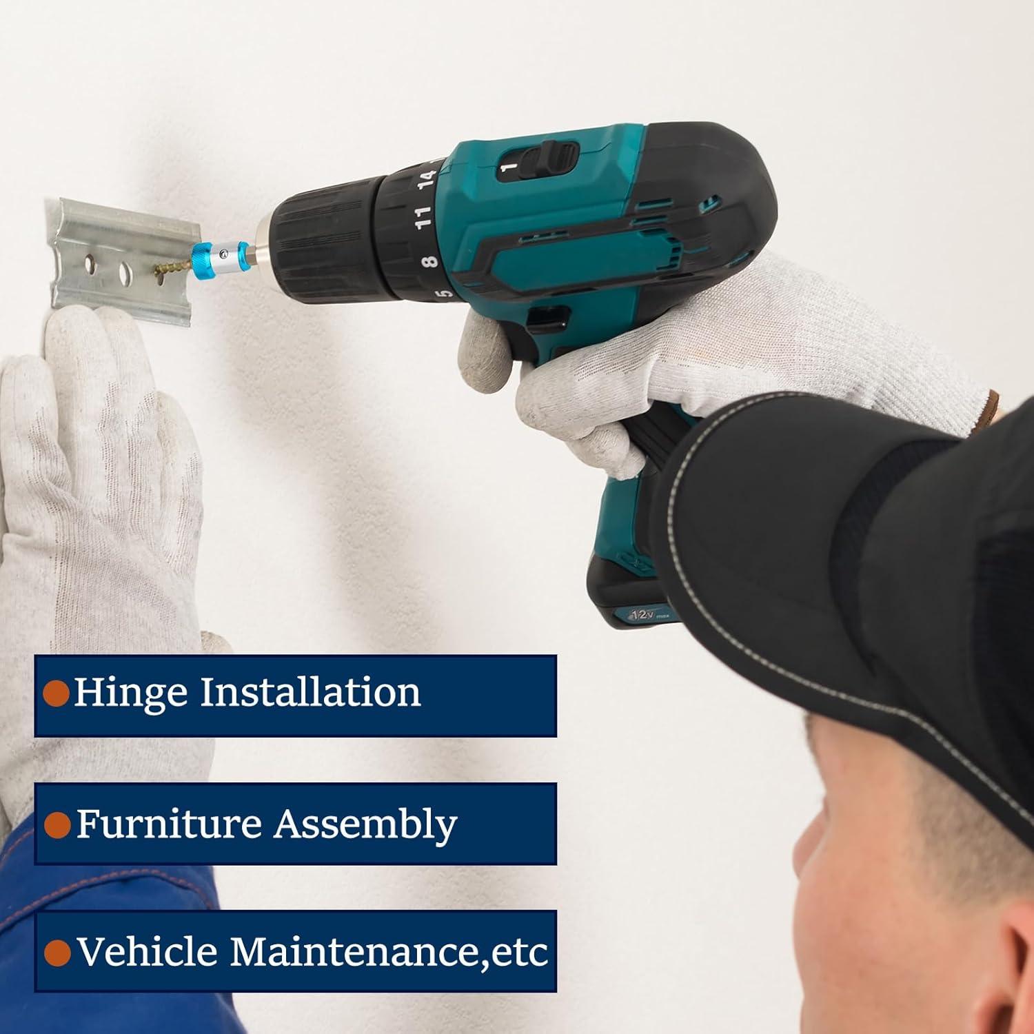 6 Anillos Magnéticos POBAN para Destornilladores Hexagonales