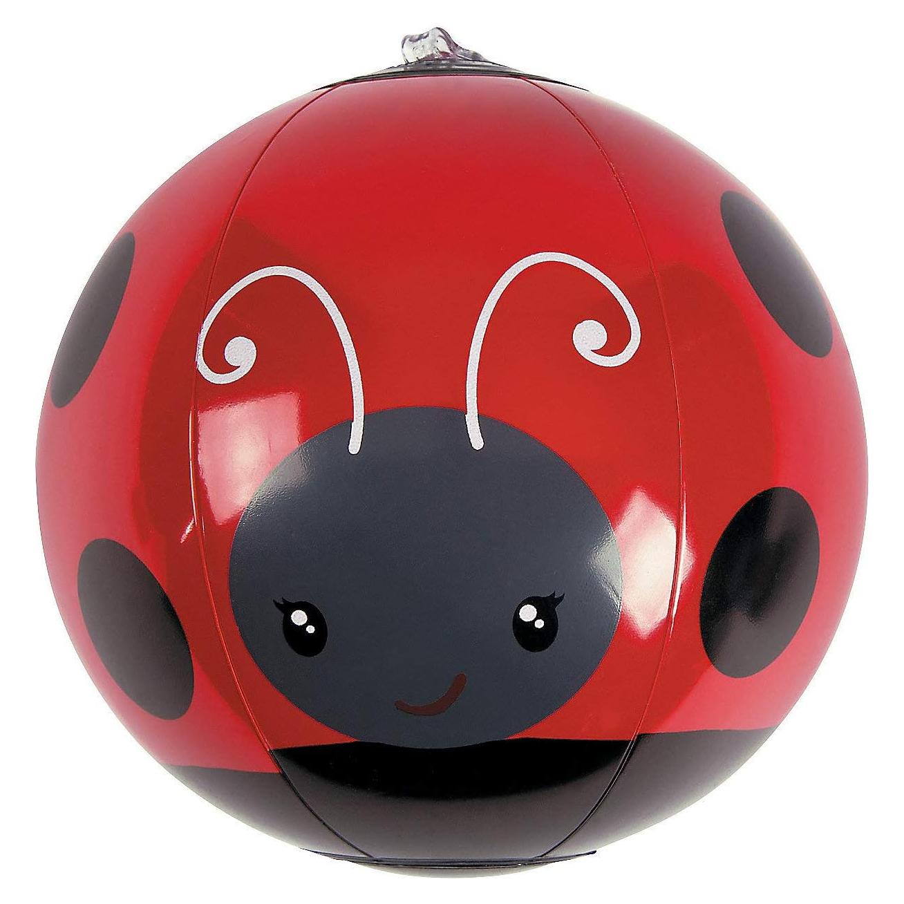 Pelotas de Playa Inflables Mini Fun Express - Mariquita 12.7 cm - Juego de 12