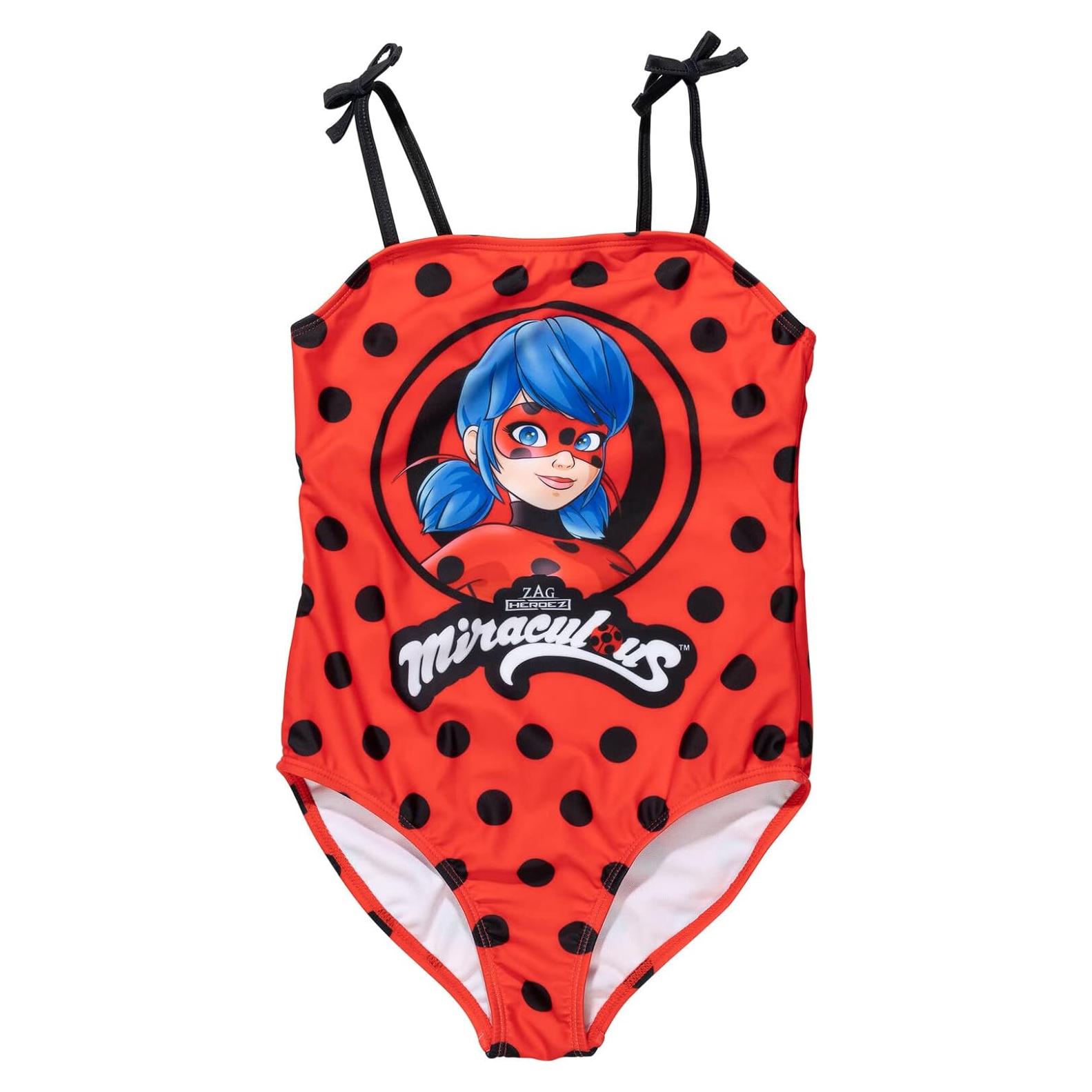 Traje de baño de una pieza Miraculous Ladybug para niñas 14-16