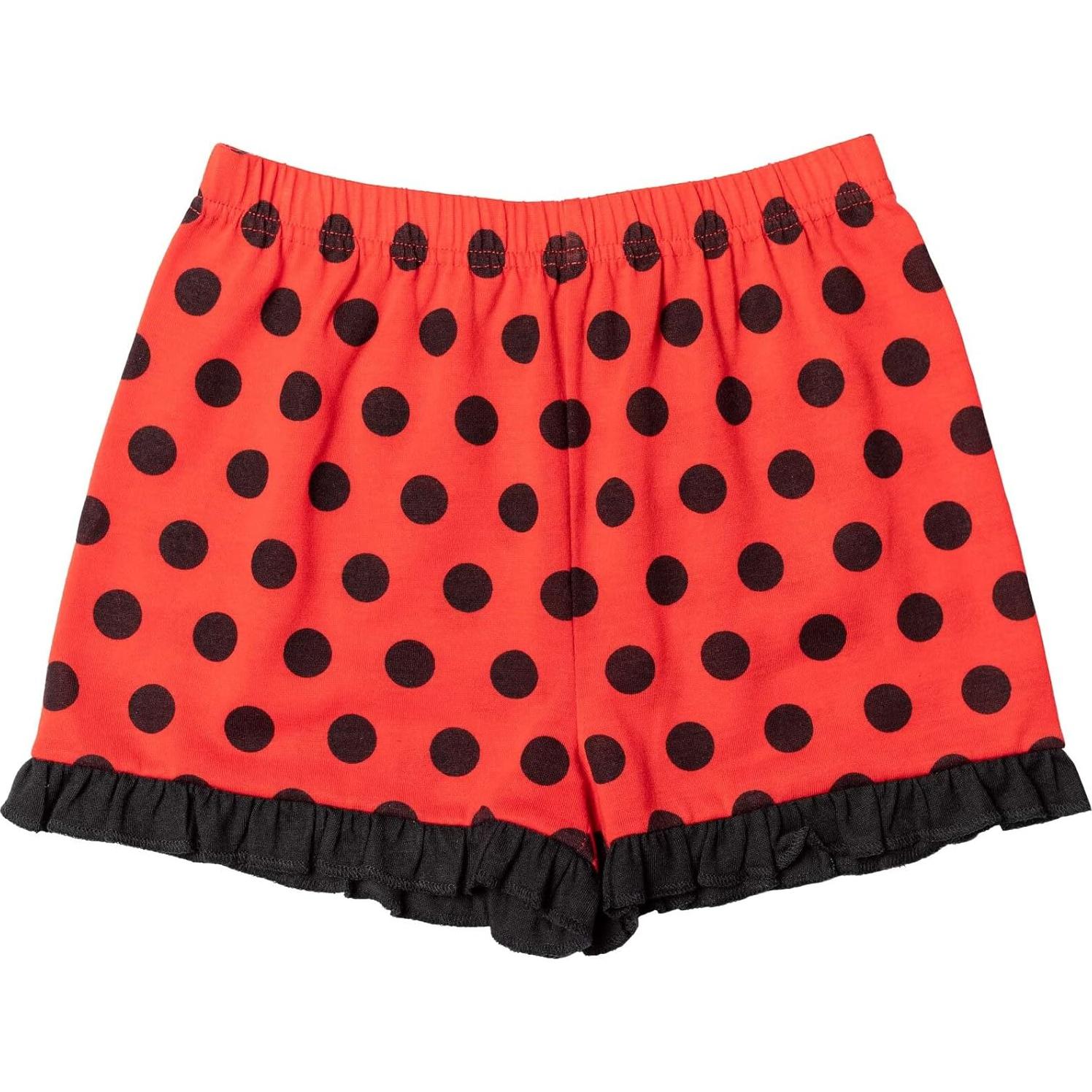 Camiseta y Pantalones Cortos de Pijama Miraculous Rena Rouge 14-16