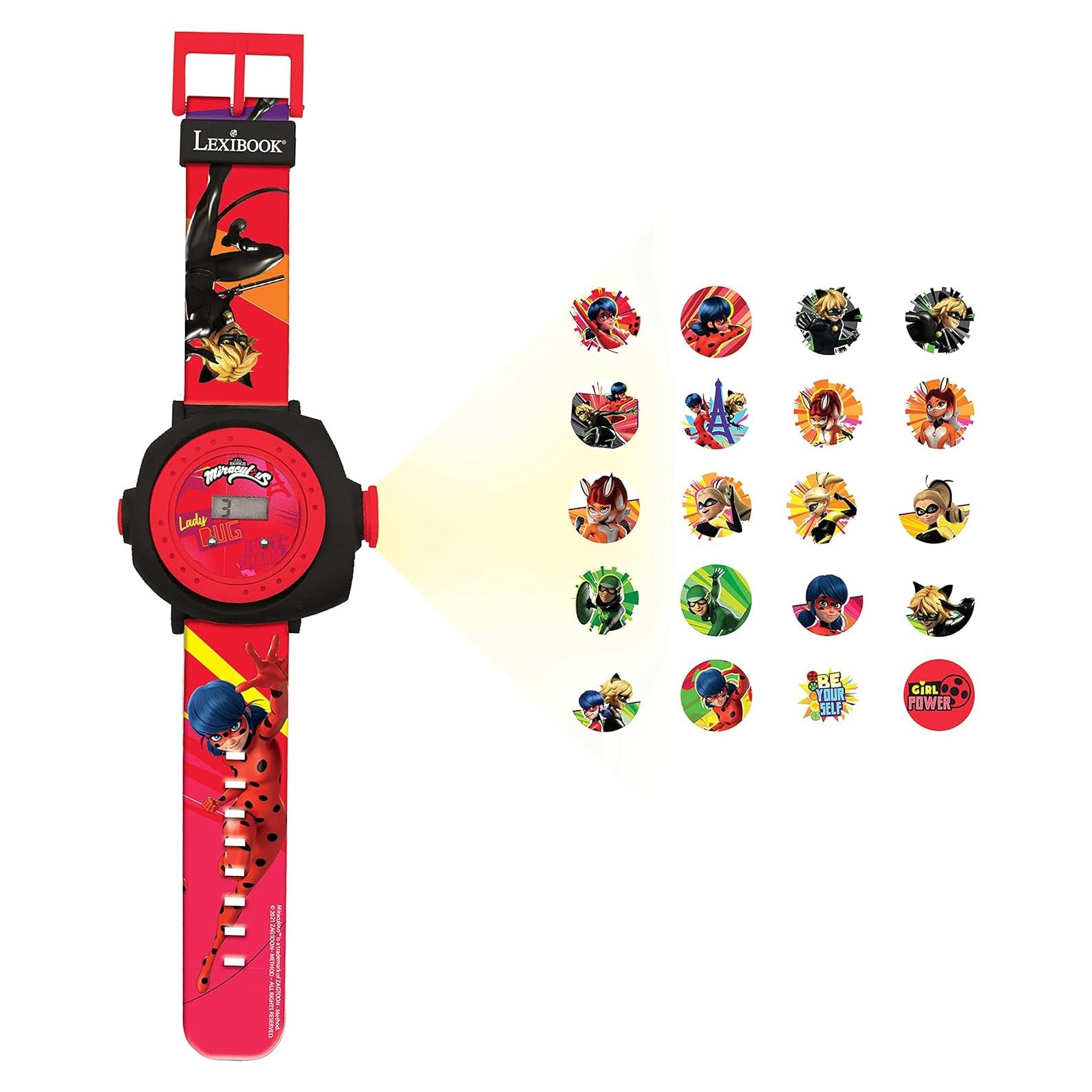 Reloj Proyector Digital Lexibook Dmw050mi - 20 Imágenes Niños