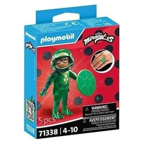 PLAYMOBIL Miraculous 71338 Carapace con Anillo y Encanto