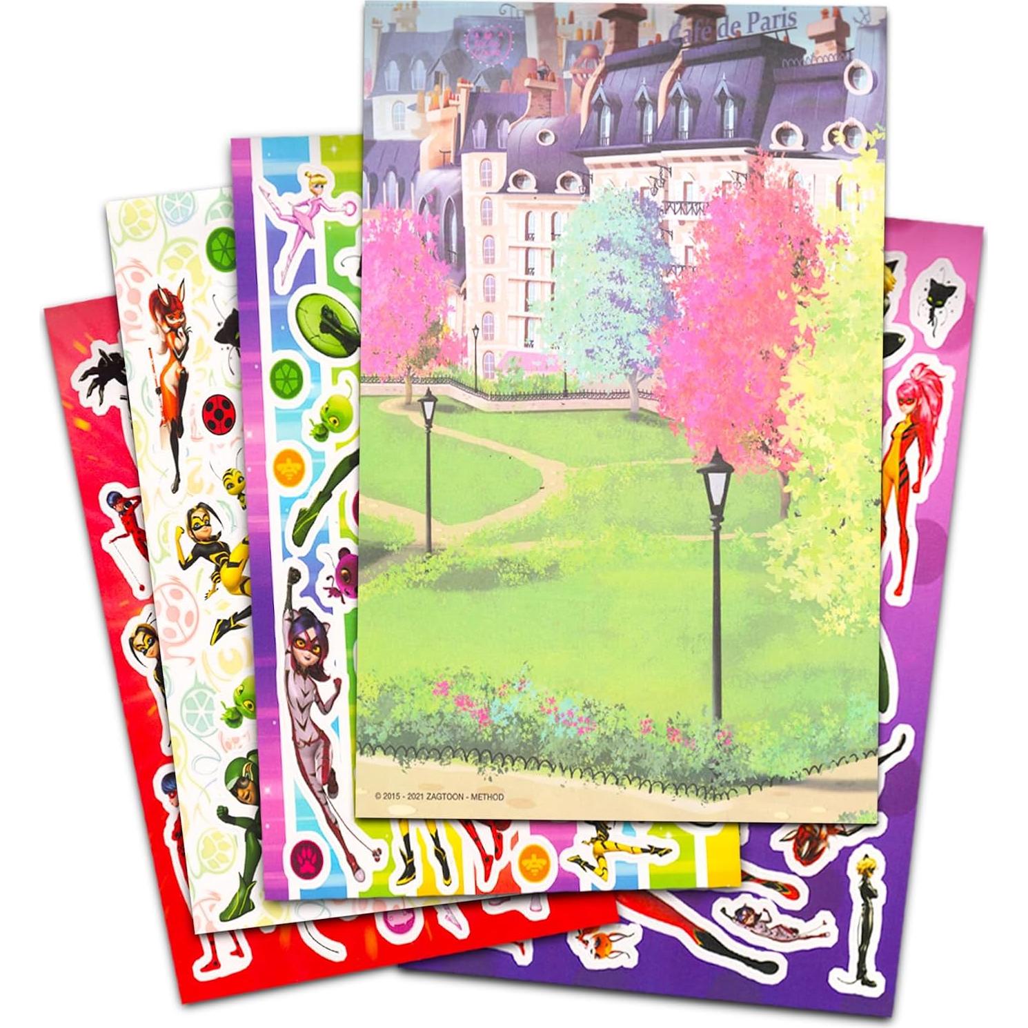 Libro de Actividades de Pegatinas Miraculous Ladybug Crenstone