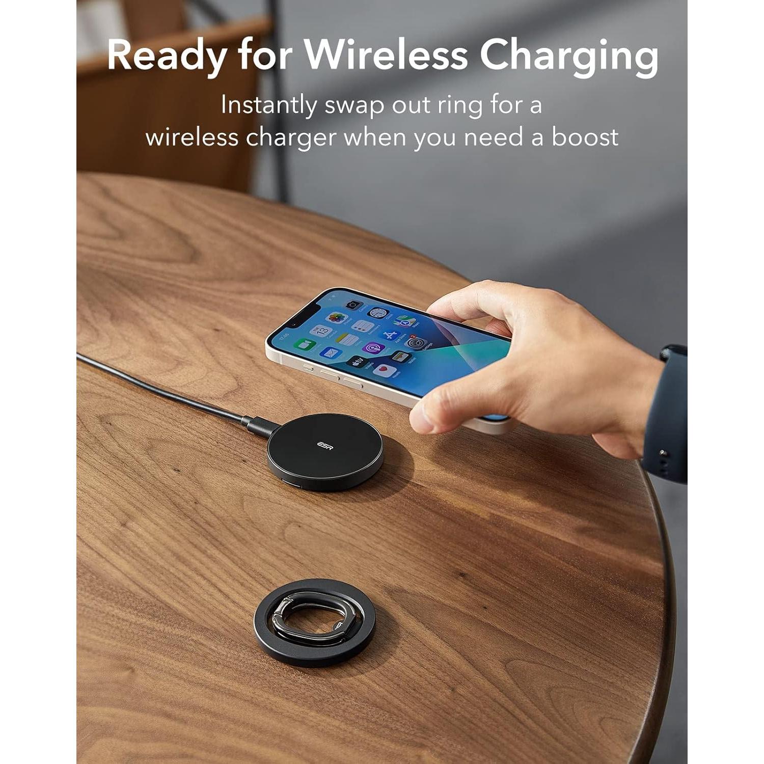 Soporte Magnético para Teléfono ESR HaloLock Negro