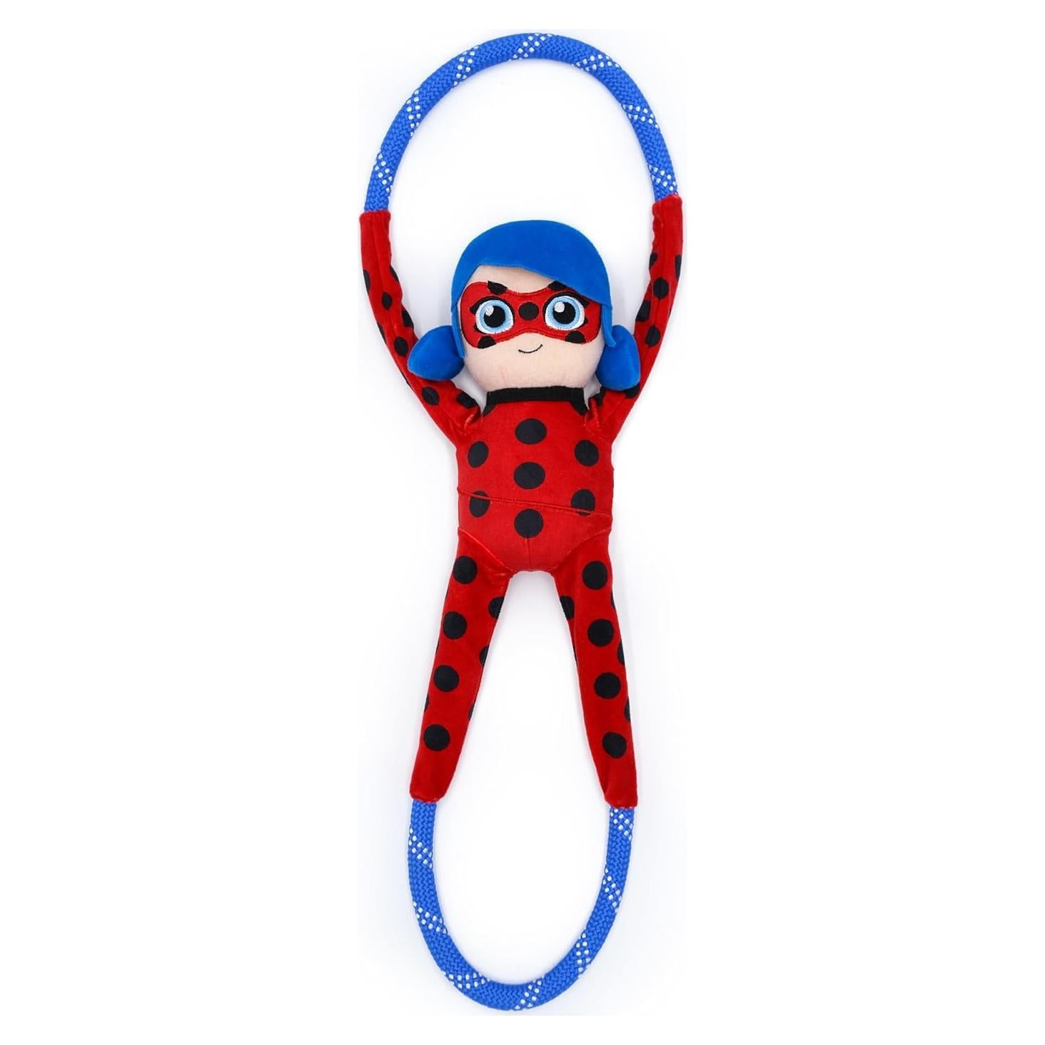 Juguete para Perros ZippyPaws RopeTugz Mariquita 17.8x10.2cm