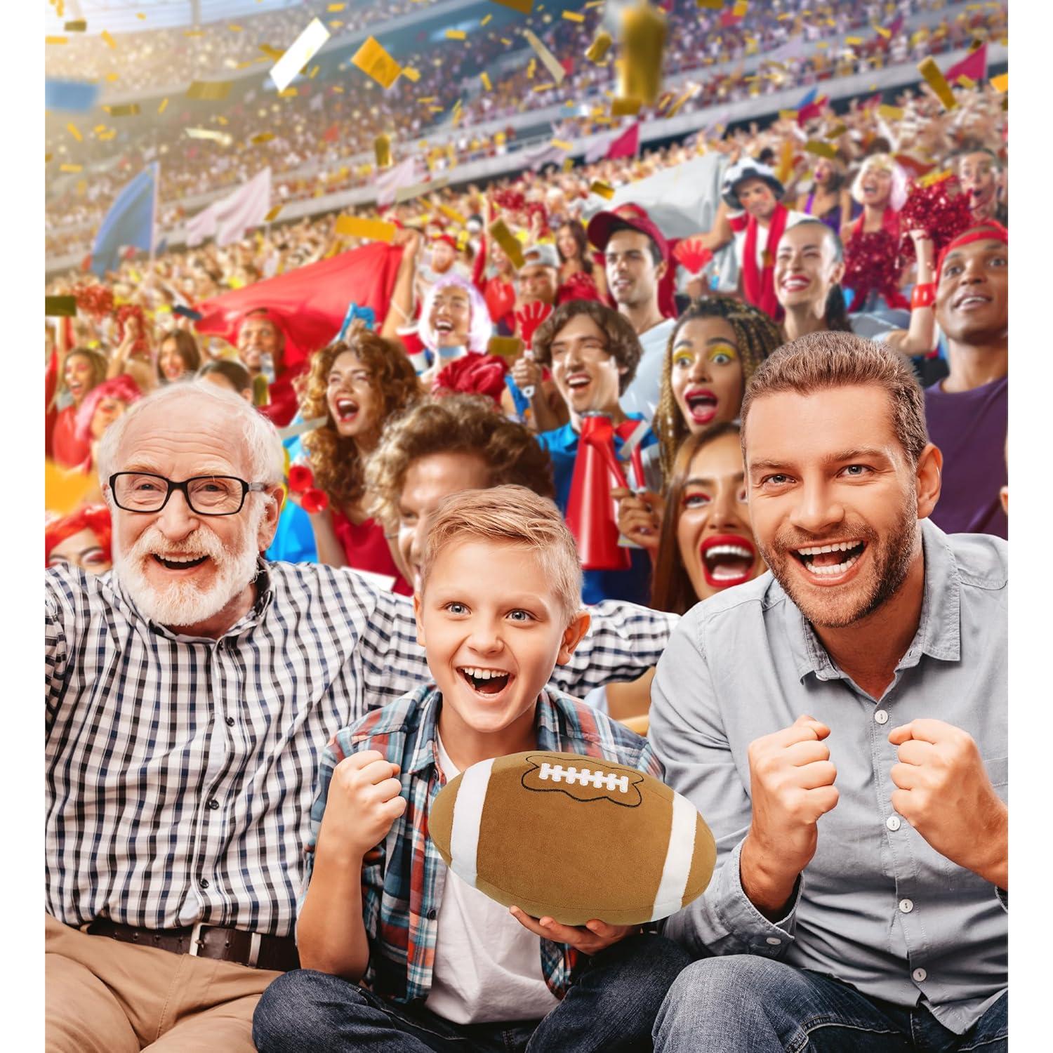 Pelota de Fútbol de Peluche DolliBu 15 cm Suave y Esponjosa