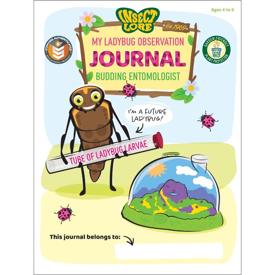 Kit de Crecimiento de Mariquitas Insect Lore - Habitat Educativo STEM