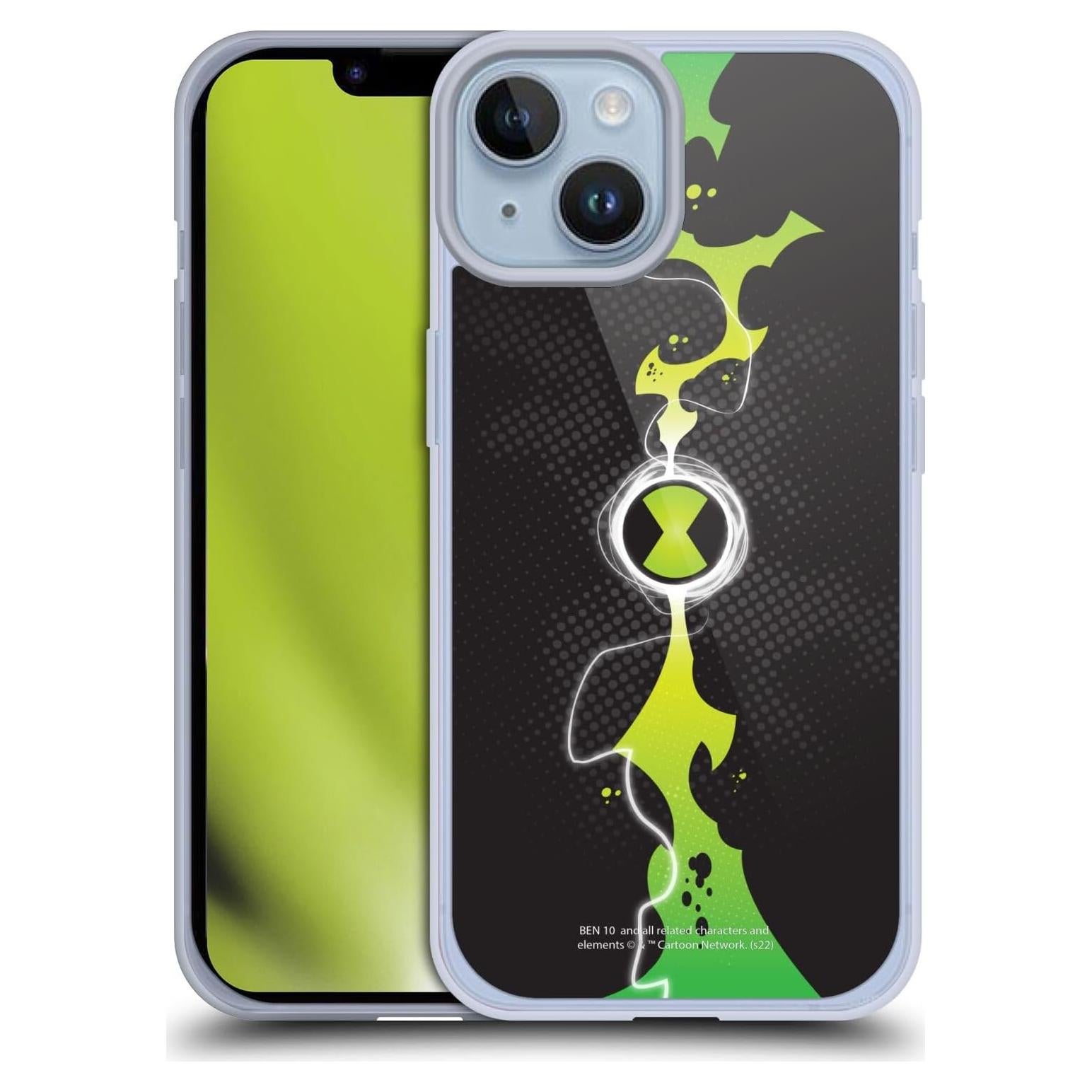 Carcasa de Gel Suave Ben 10 Omnitrix para iPhone 14