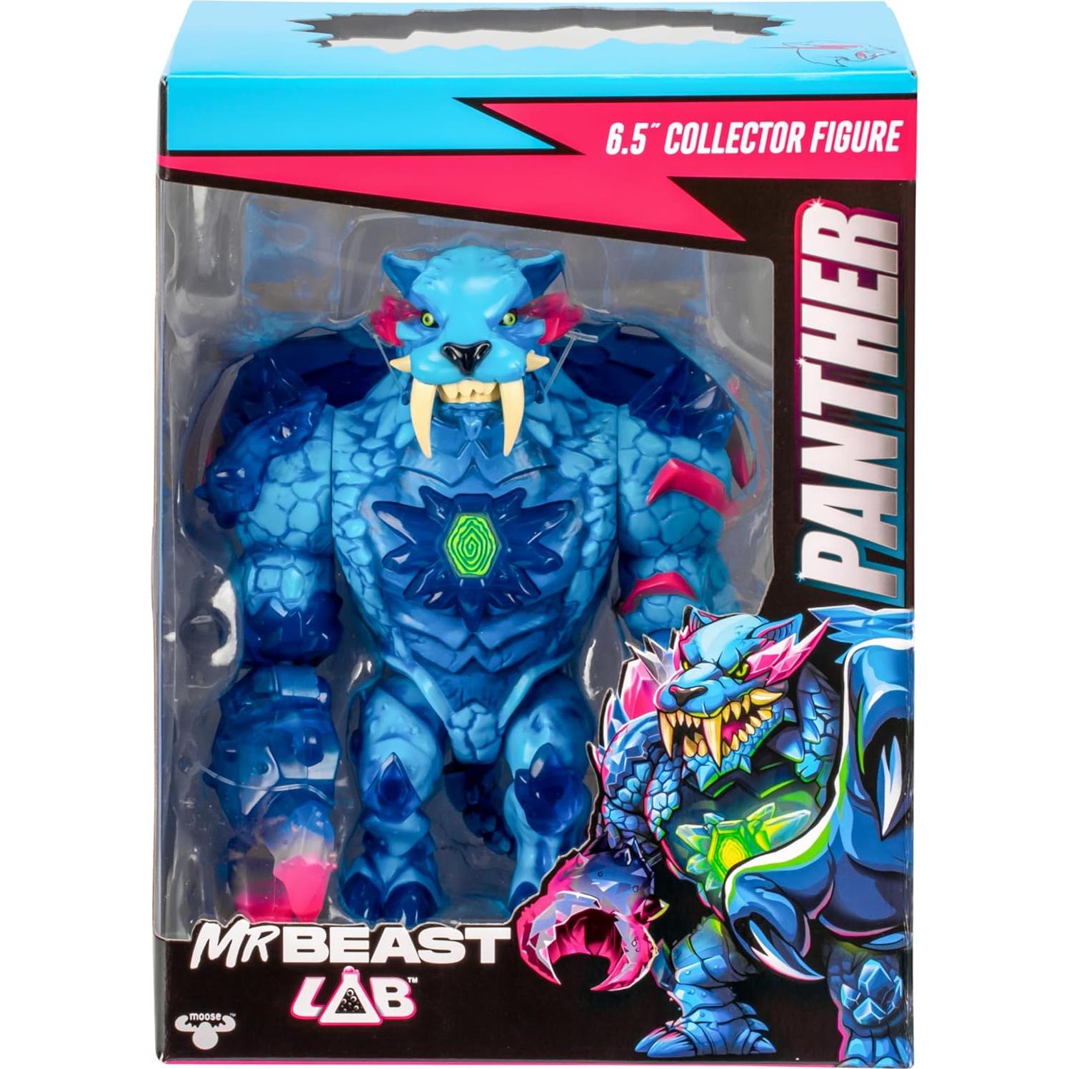 Figura Coleccionista Panther MrBeast Lab 15.8cm Articulada
