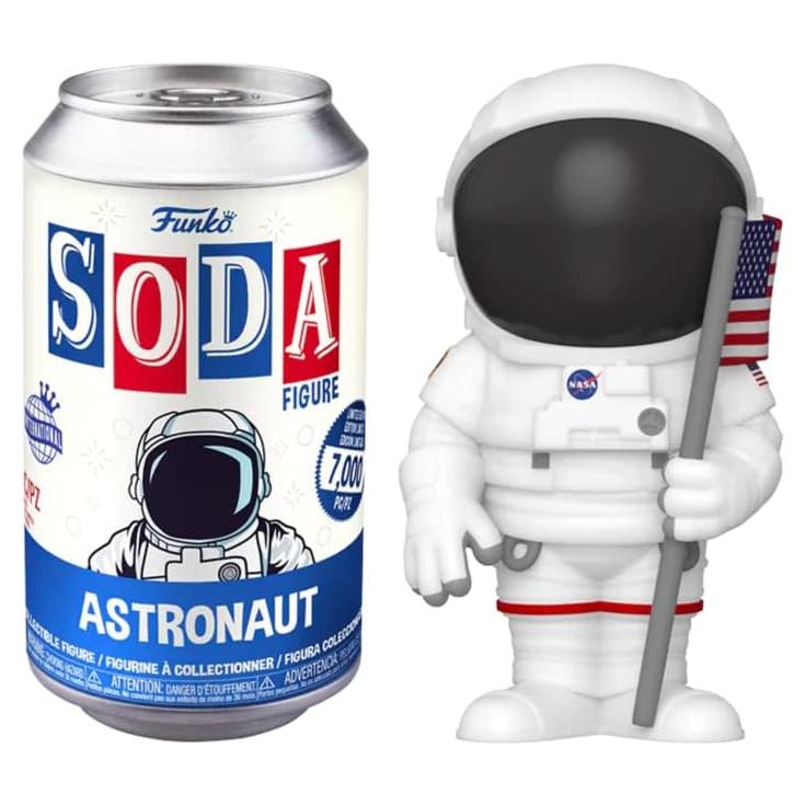 Funko Soda Astronauta NASA 10.8 cm con bandera USA