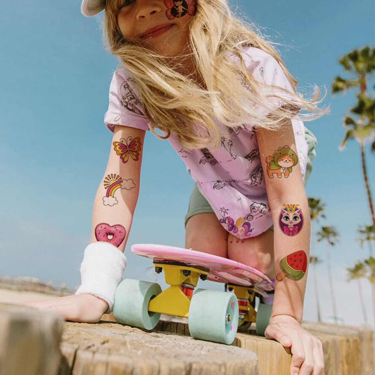 408 Tatuajes Temporales para Niños CHARLENT - Diversión en Fiestas