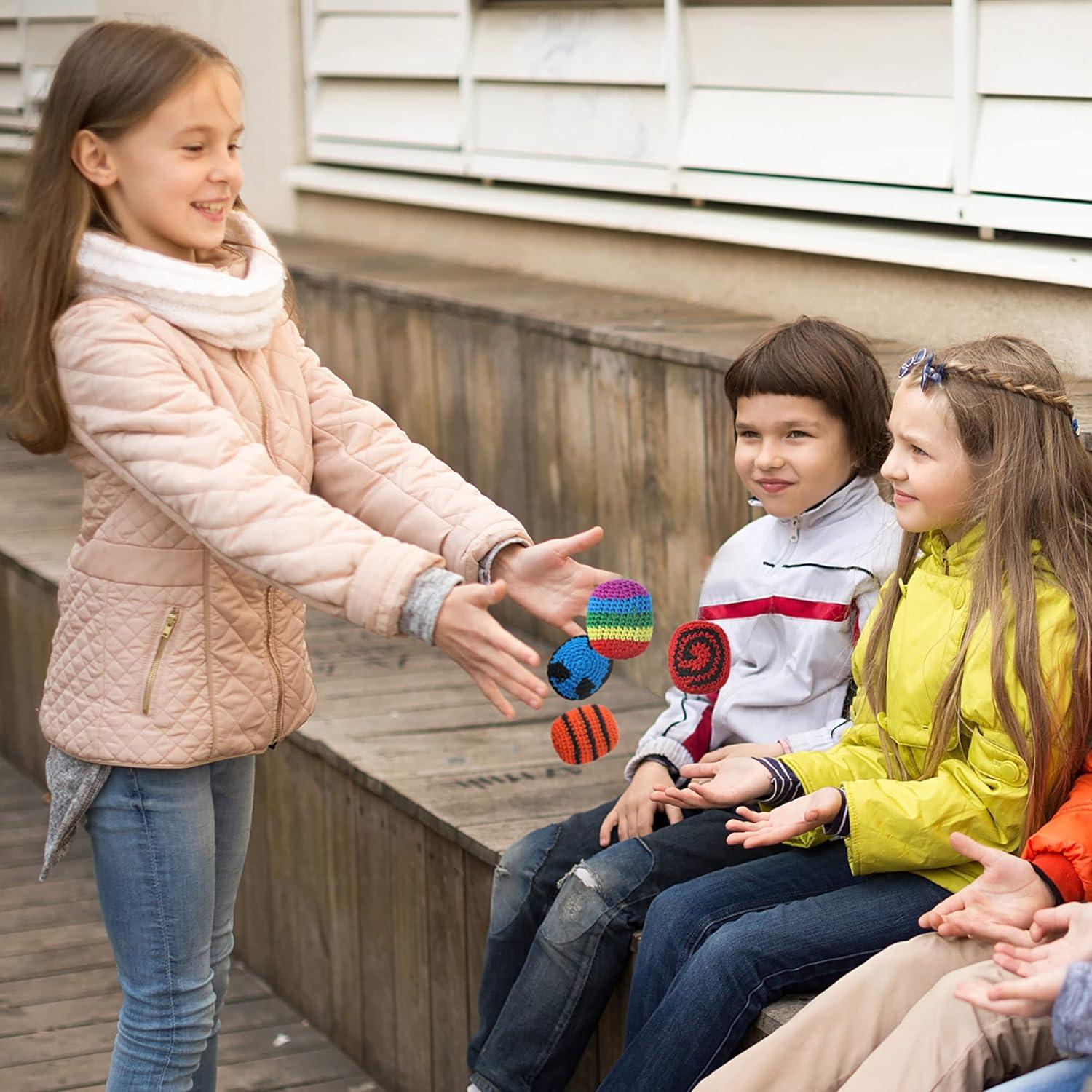 Pelotas de Kickball Tejidas Blulu - 5 Piezas para Niños
