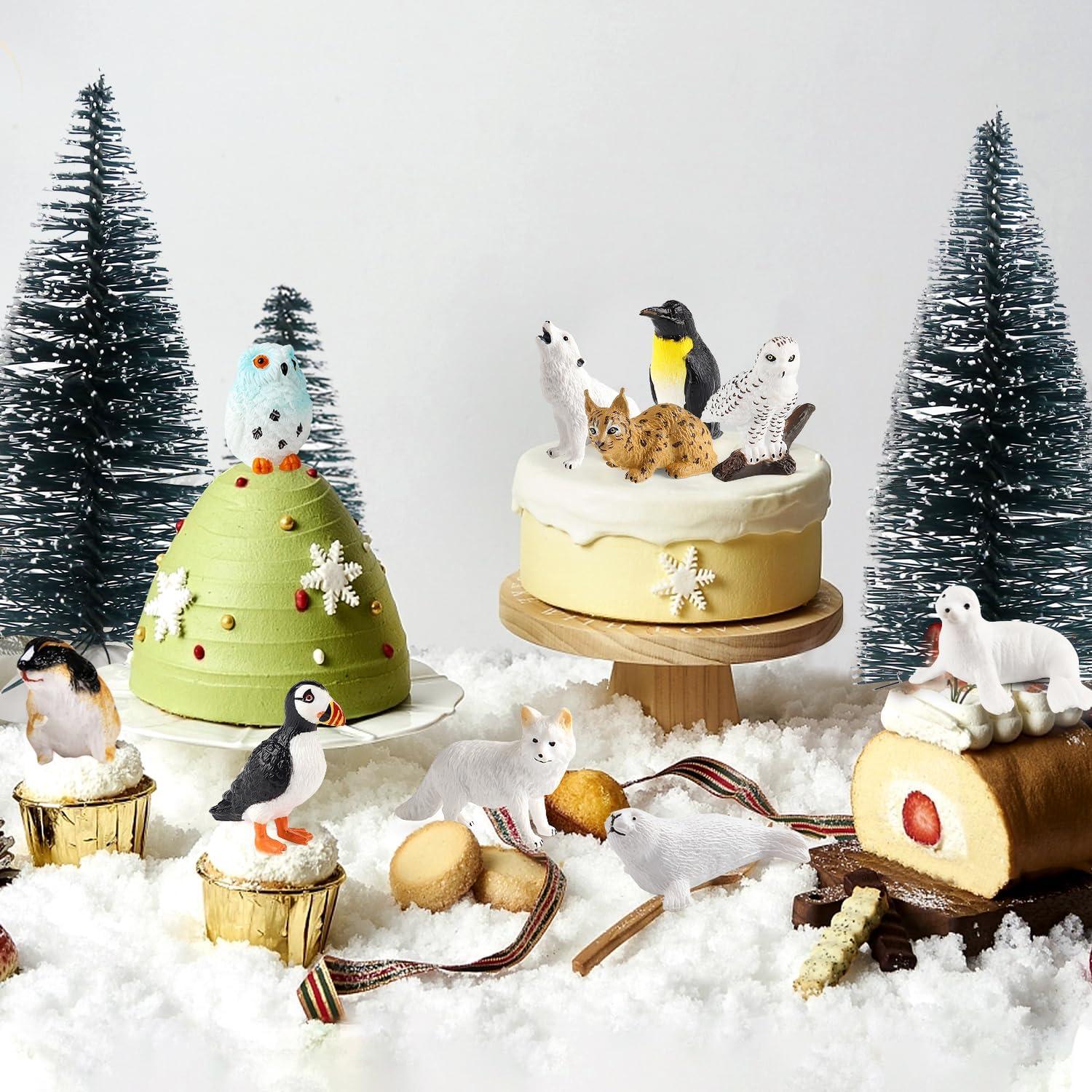 Set de Juguetes de Animales Árticos SIENON 60 Piezas