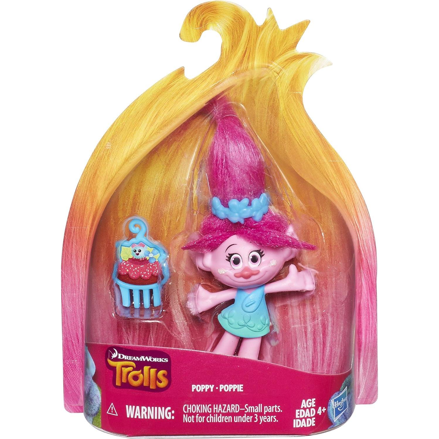Muñeca Poppy de Trolls Hasbro 15.19 cm para 4 años