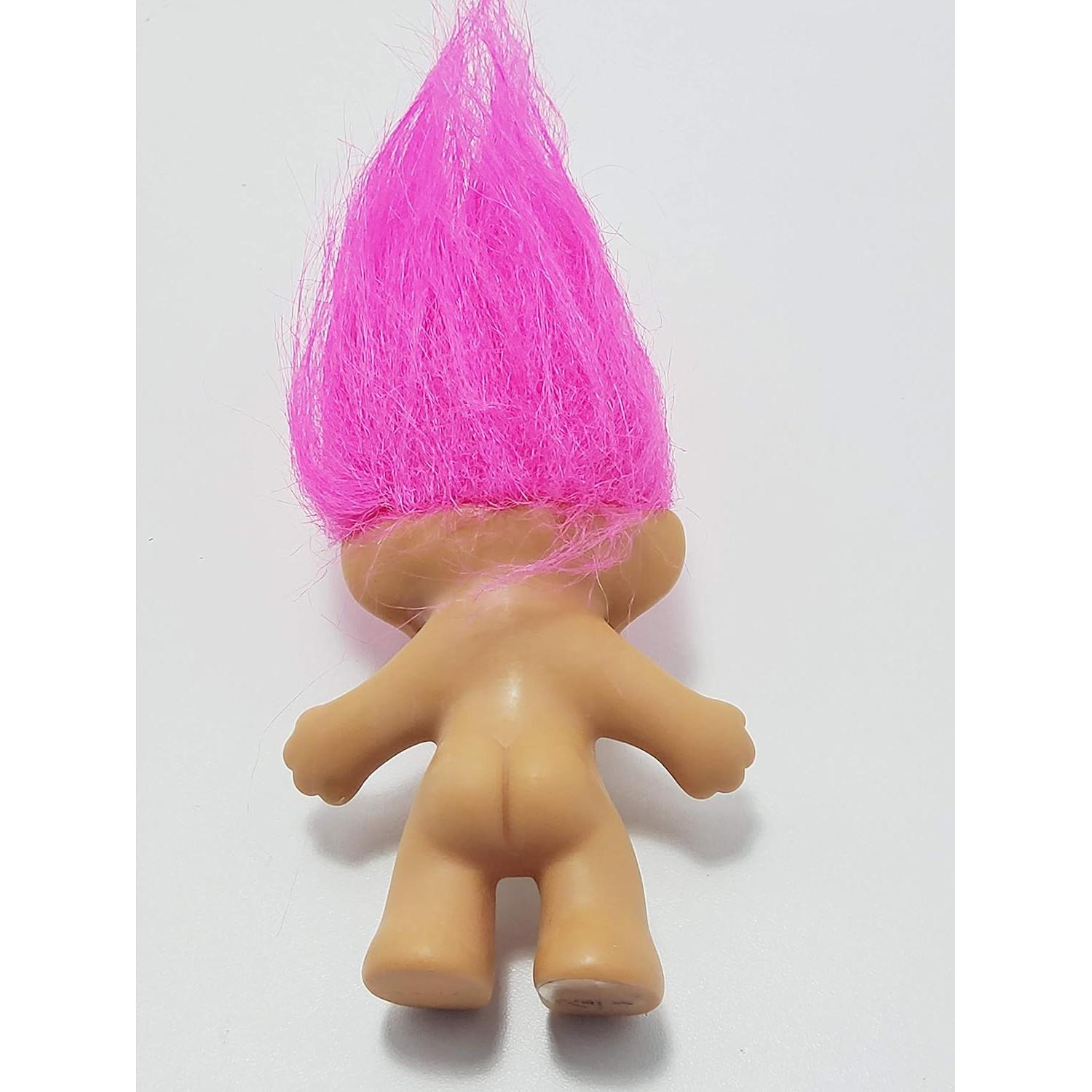 Muñeca Troll Vintage Amram 7.6 cm Empaque Original