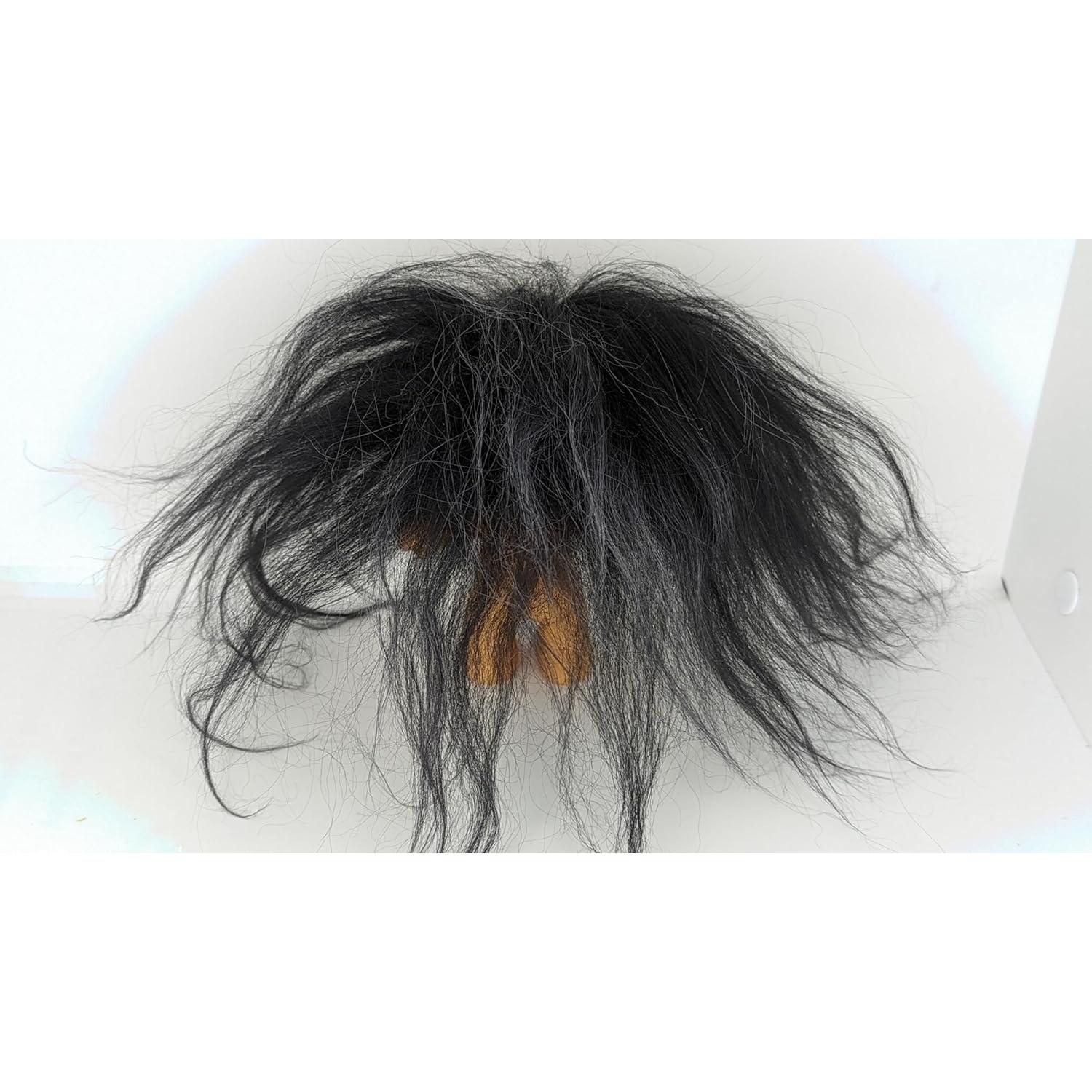 Muñeca Troll Vintage Russ Berries 12.7 cm Cabello Negro