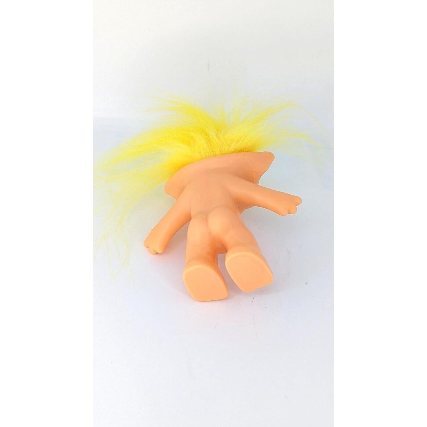 Muñeca Troll Cabello Amarillo Retro 12.7 cm Russ Berries
