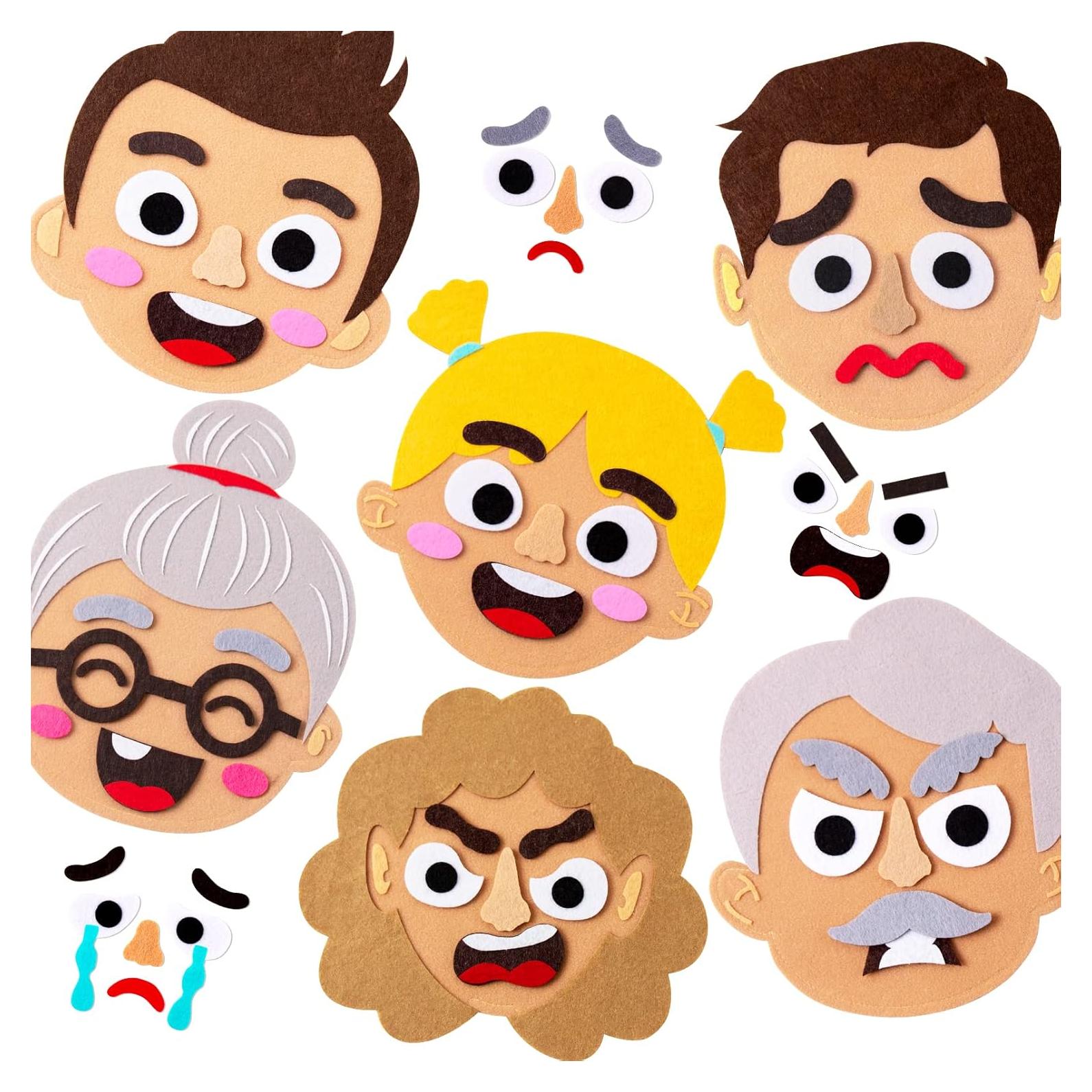 Juegos de Mesa Emocionales Craftstory 116 Piezas para Niños