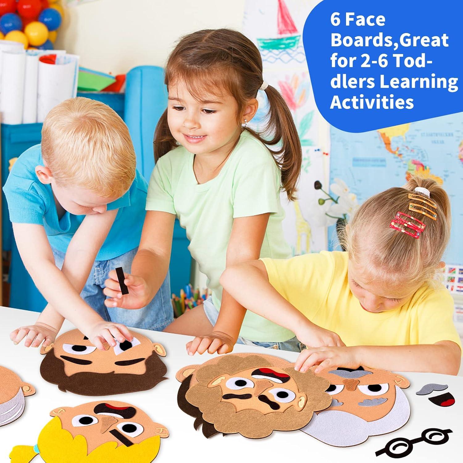 Juegos de Mesa Emocionales Craftstory 116 Piezas para Niños