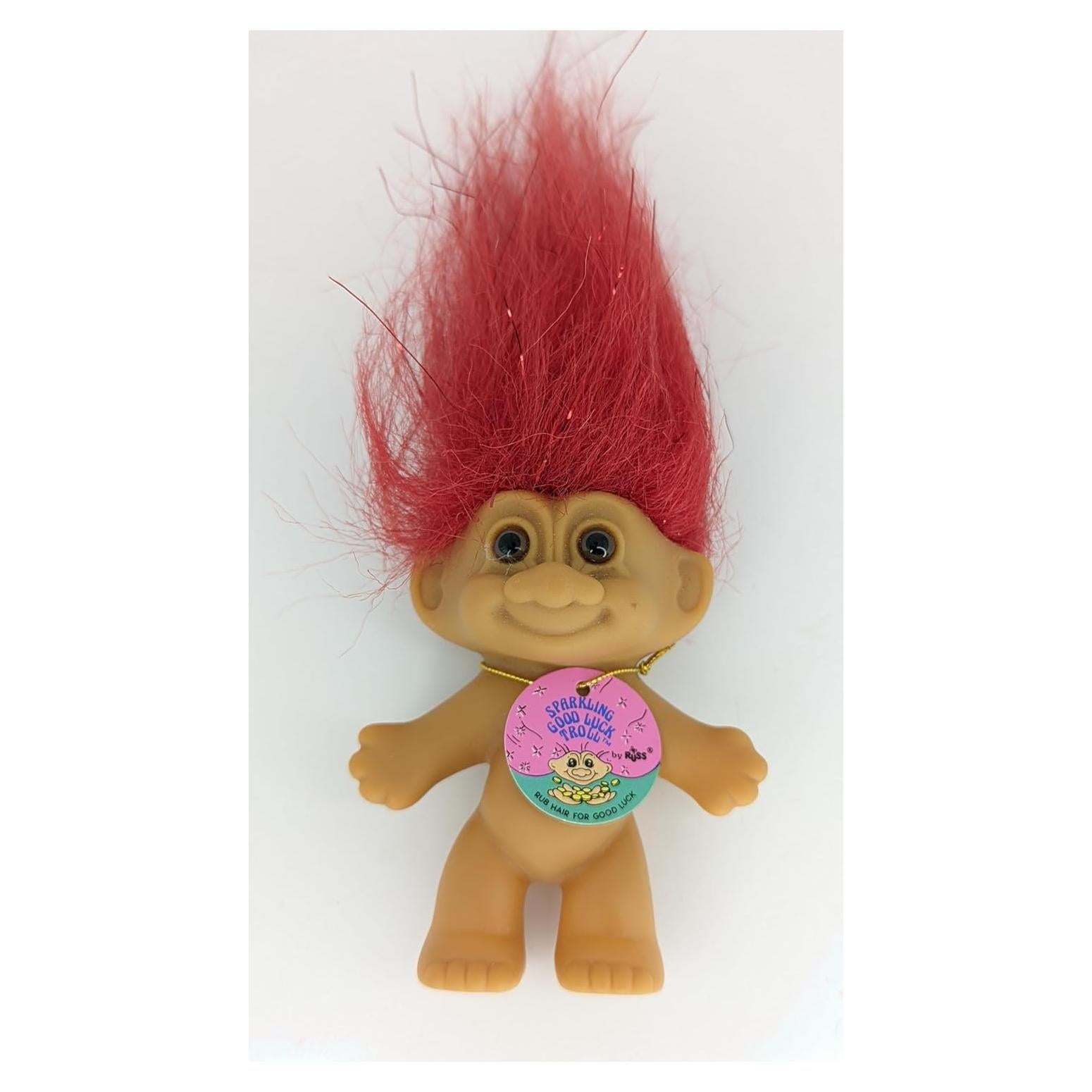 Figura de Bingo Troll Dnsy Cabello Rojo 7.6 cm Coleccionable