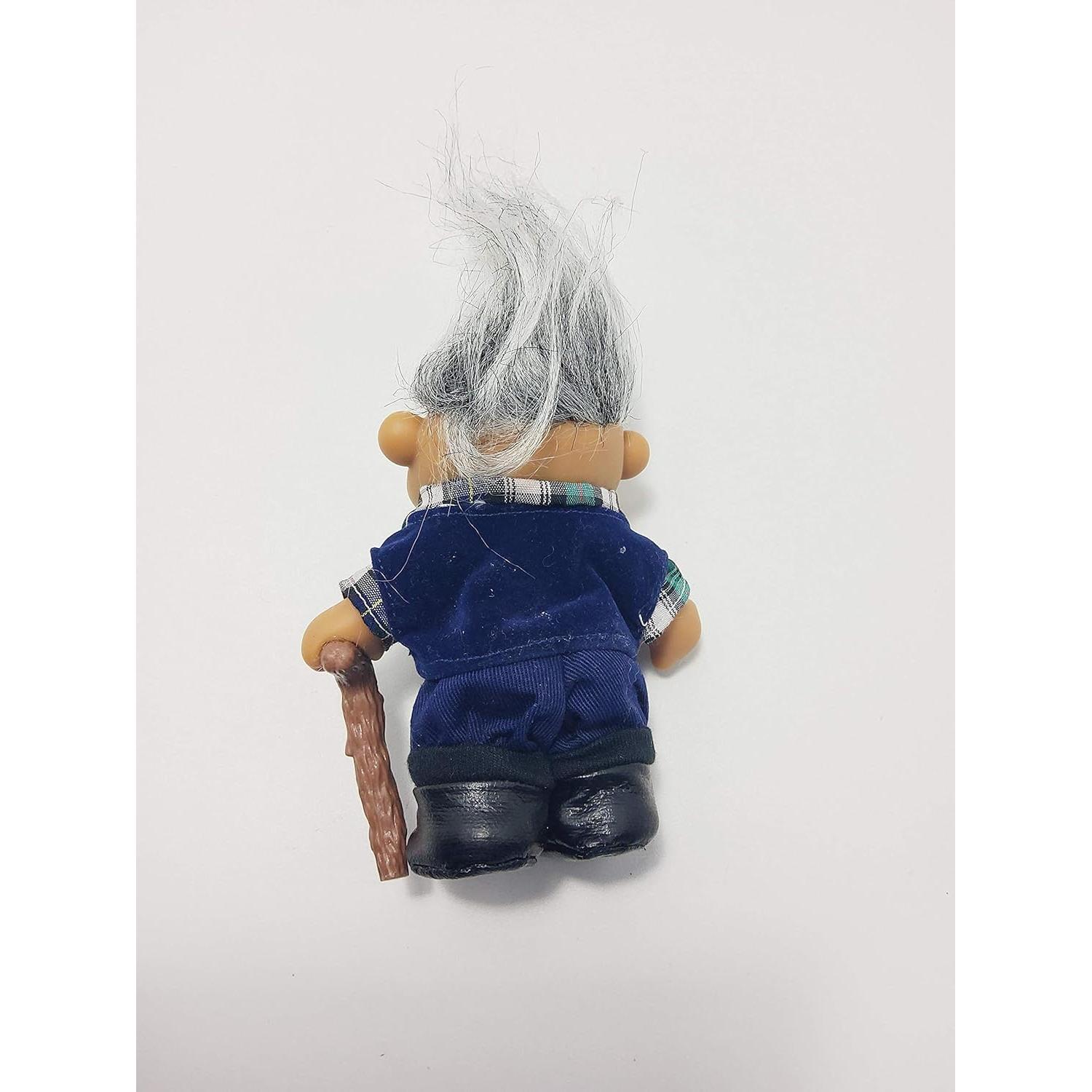 Muñeco Troll Viejo Abuelo Coleccionable Amram