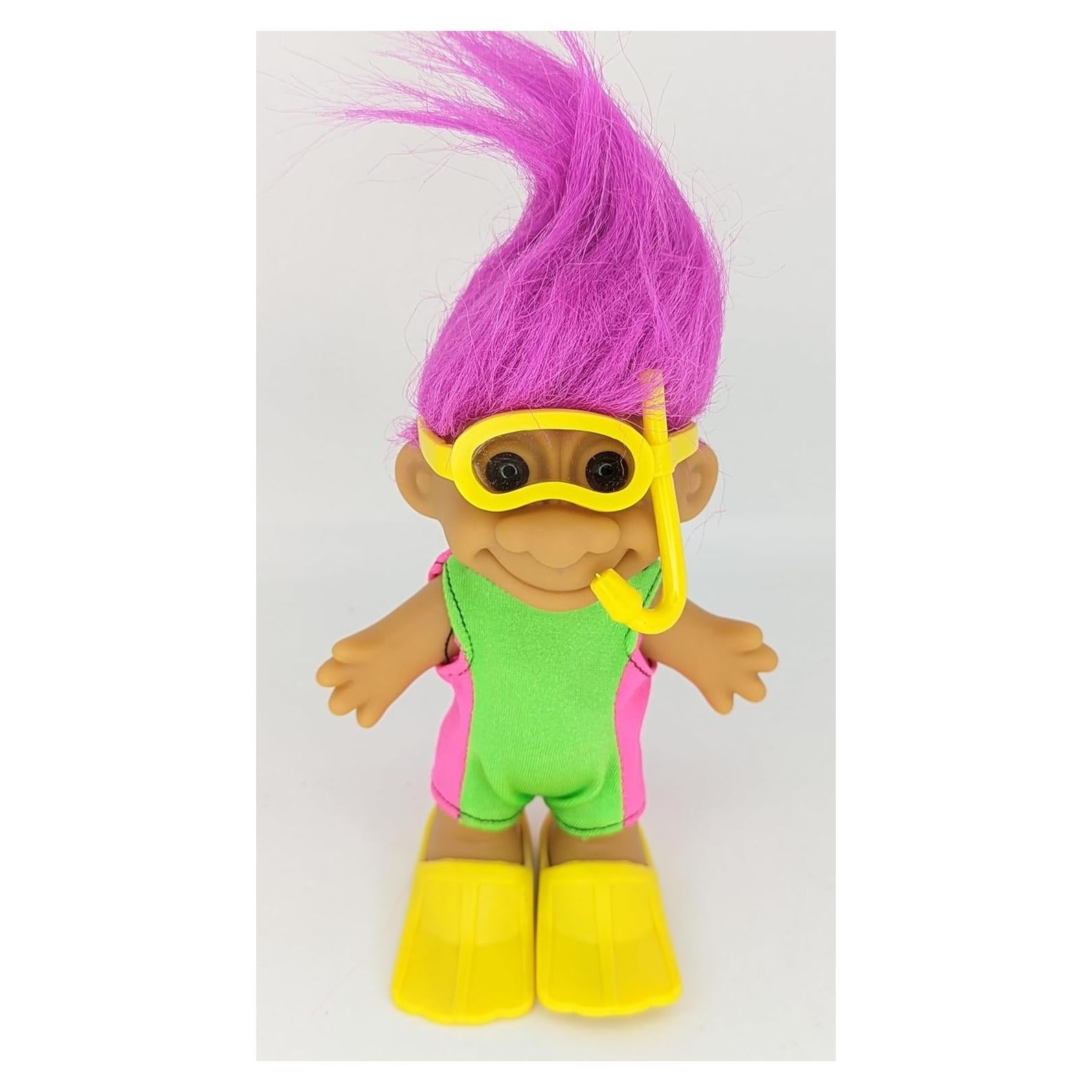 Muñeca Troll Russ Camo Vintage 12.7 cm Retro