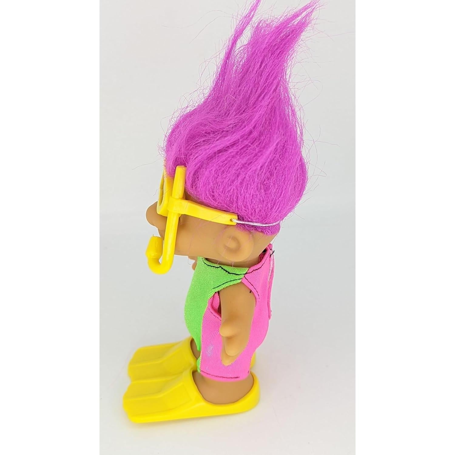 Muñeca Troll Russ Camo Vintage 12.7 cm Retro