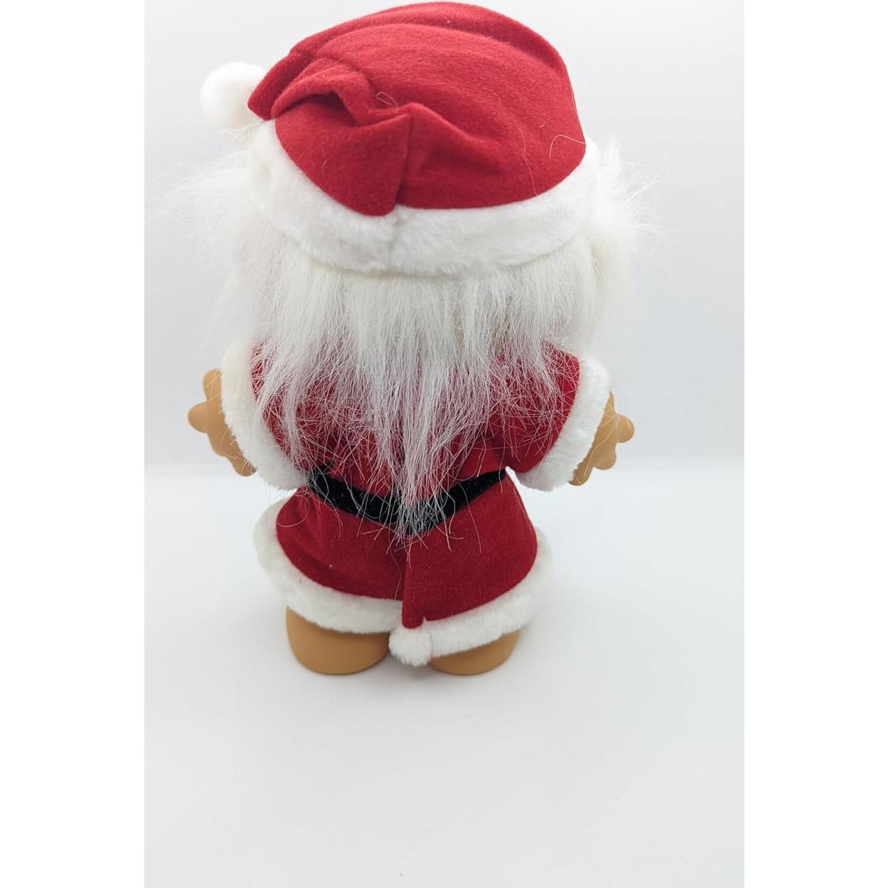 Muñeca Troll Russ Navidad Santa Claus Vintage 20 cm