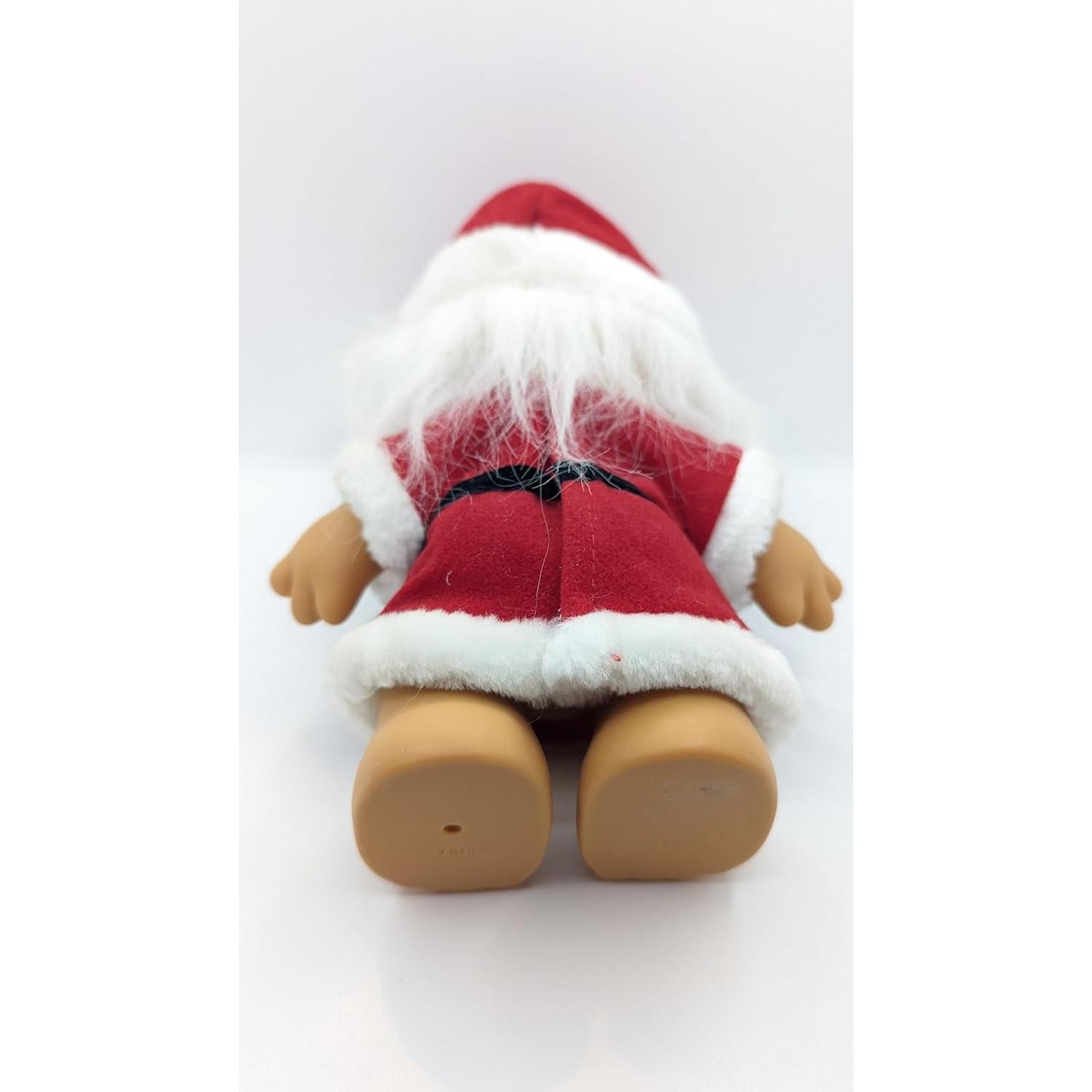 Muñeca Troll Russ Navidad Santa Claus Vintage 20 cm
