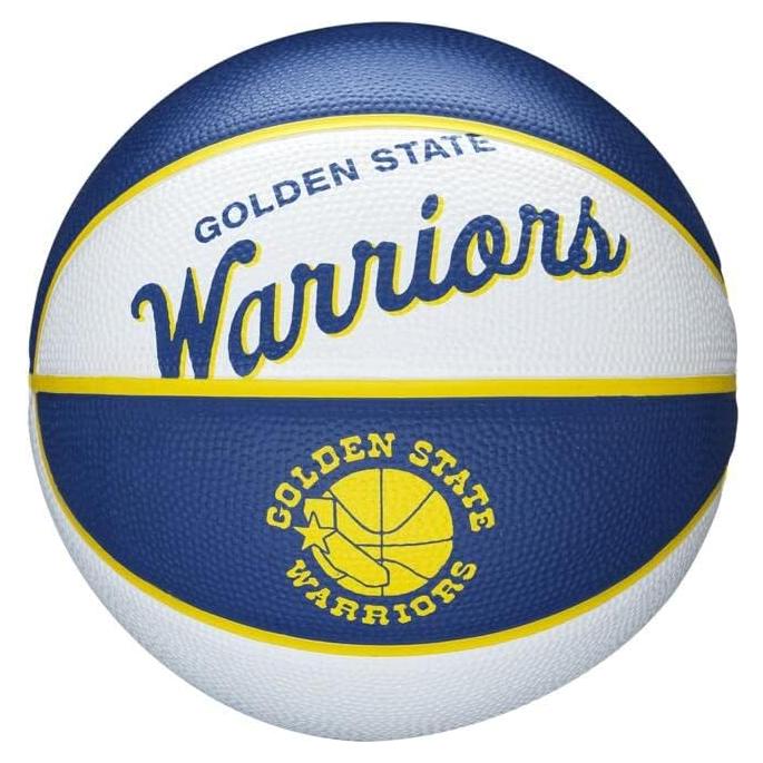 Balón Mini Baloncesto Wilson NBA Retro Golden State Warriors