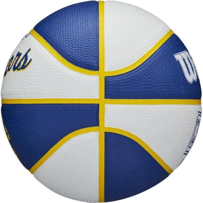 Balón Mini Baloncesto Wilson NBA Retro Golden State Warriors