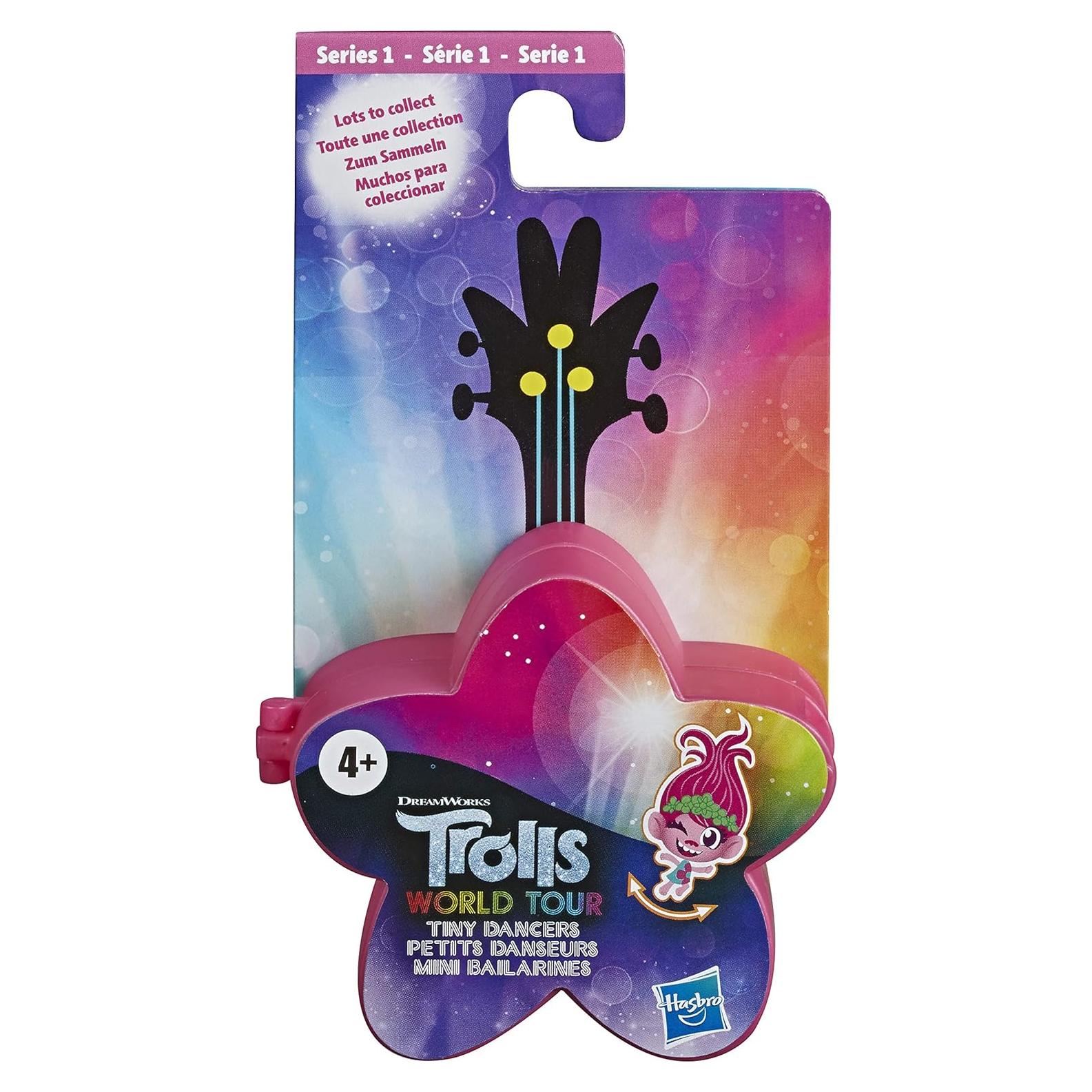 Bailarines Pequeños DreamWorks Trolls 4-Pack Sorpresa Juguete