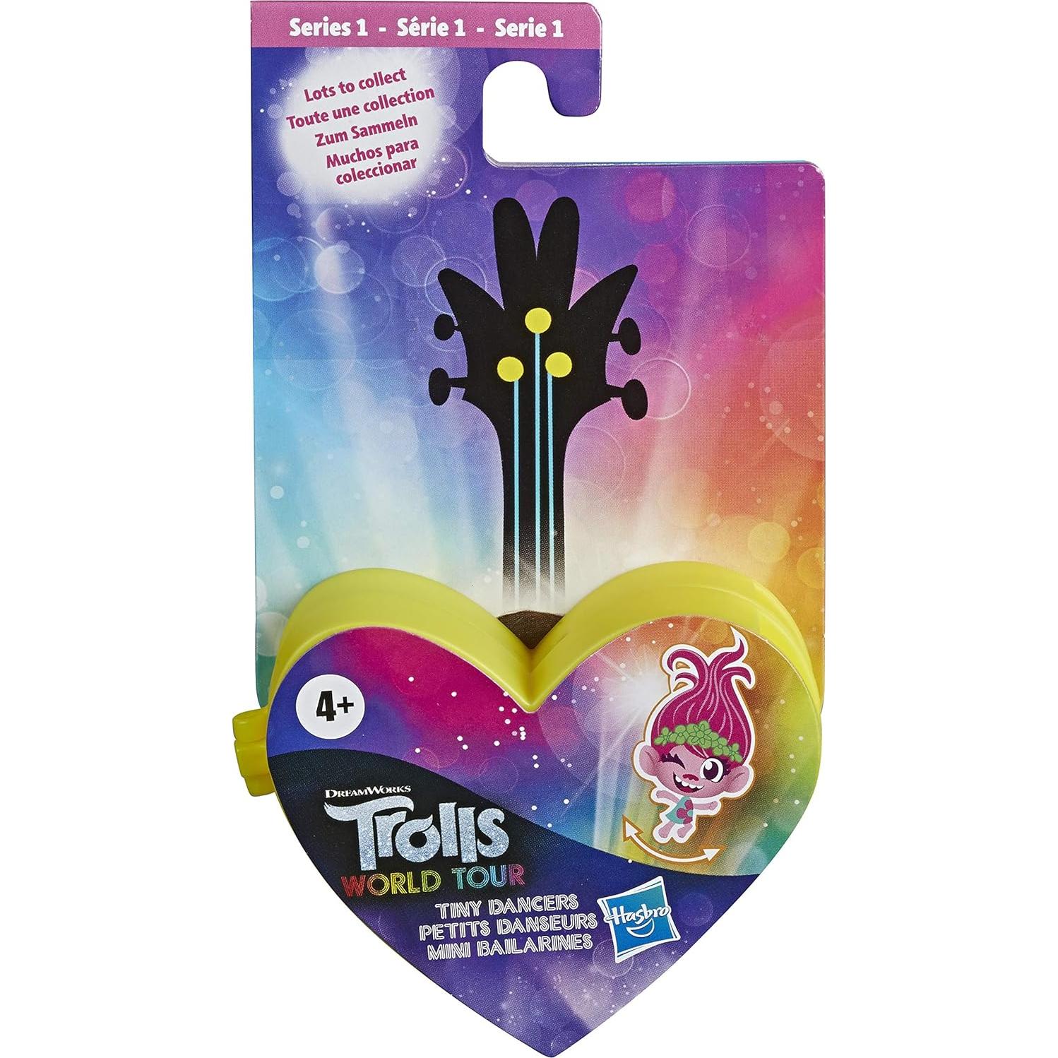 Bailarines Pequeños DreamWorks Trolls 4-Pack Sorpresa Juguete