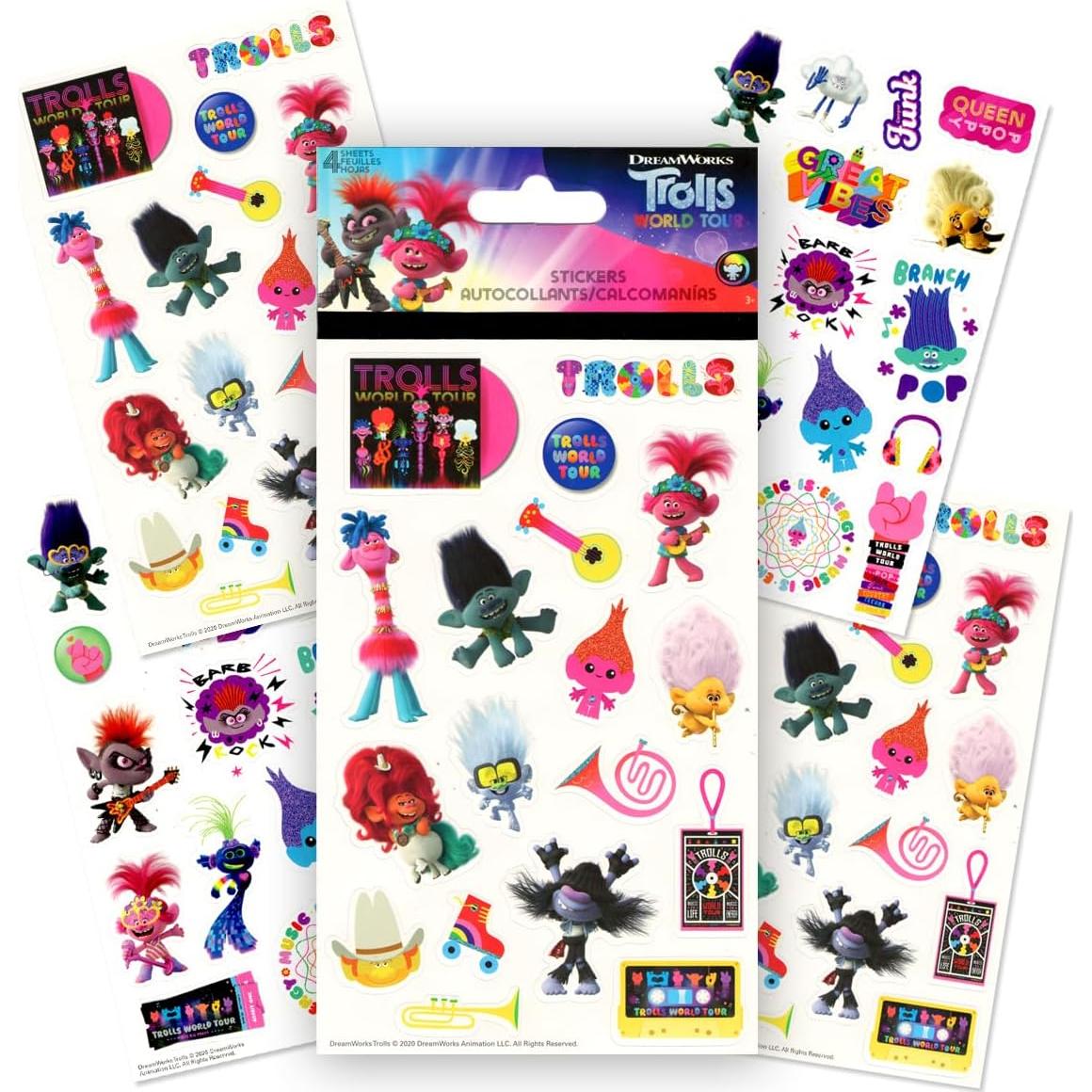 Paquete de Libros de Colorear y Actividades Trolls Bendon