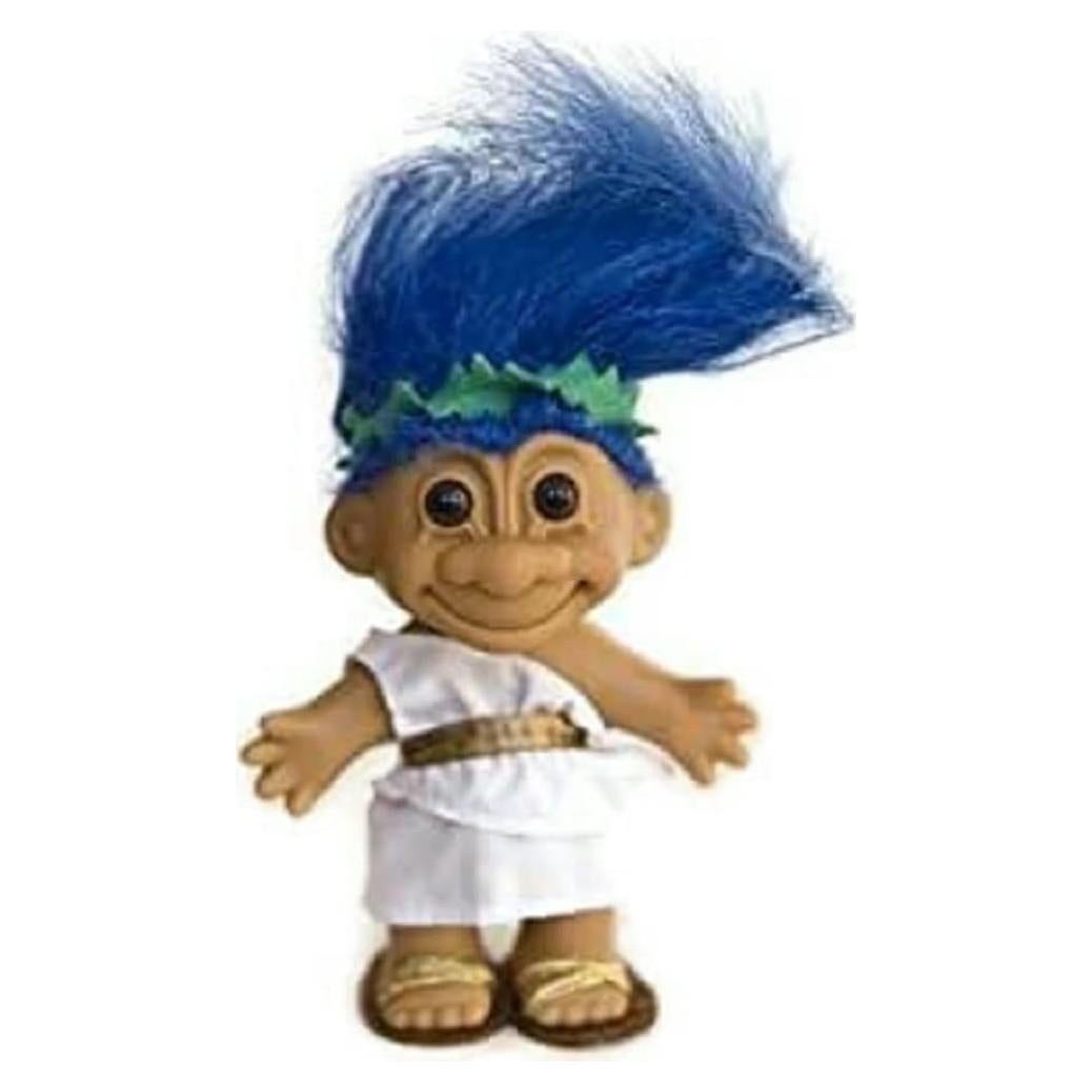 Muñeca Coleccionable Russ Troll 15 cm Cabello Azul