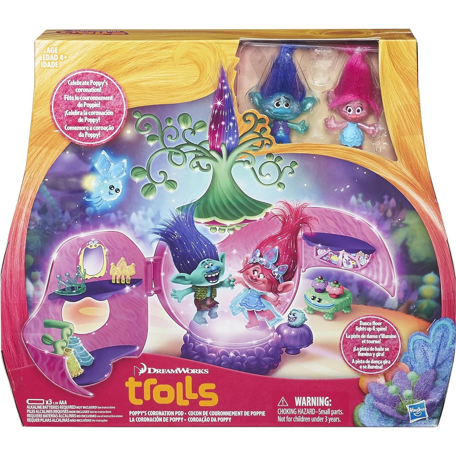 Muñeca Poppy Trolls Hasbro 30.5 cm con cabello cepillable