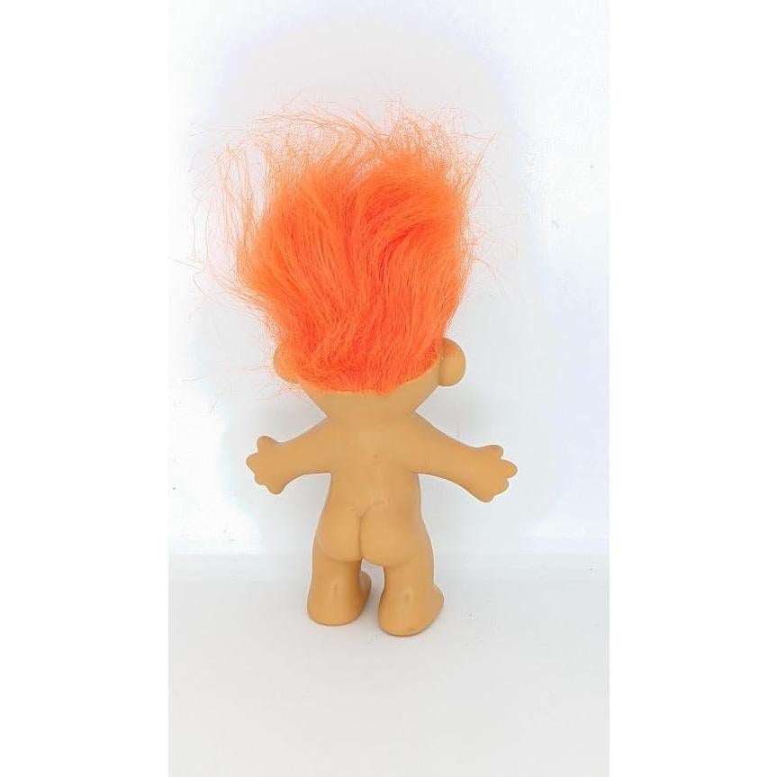 Muñeca Troll Vintage Russ Berries Pelo Naranja 12.7 cm