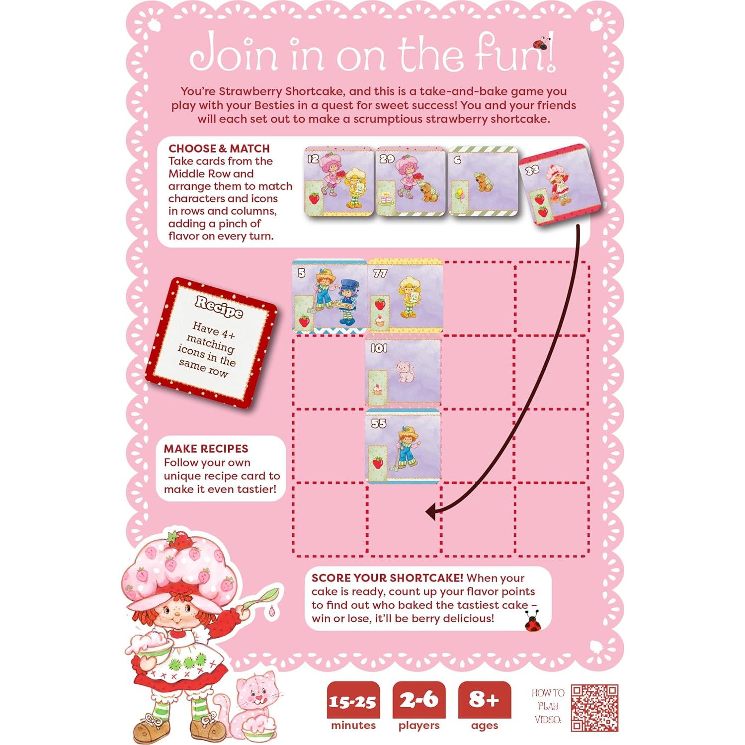 Juego de Cartas Pastel de Fresa - Subasta para Niños 8+