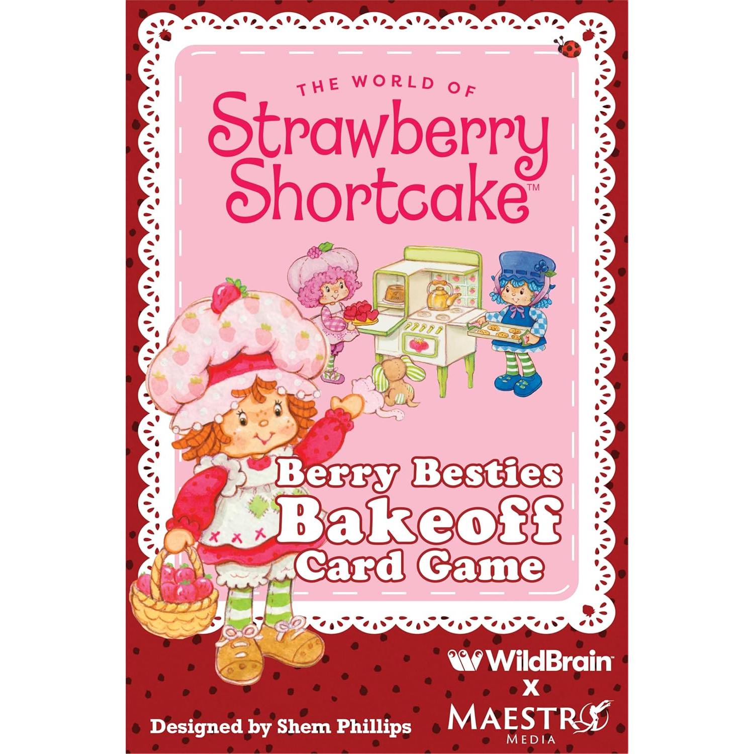 Juego de Cartas Pastel de Fresa - Subasta para Niños 8+