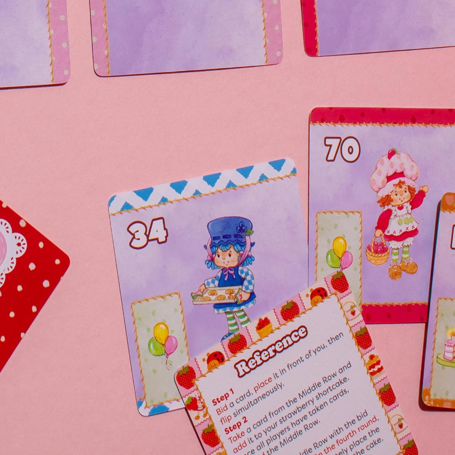 Juego de Cartas Pastel de Fresa - Subasta para Niños 8+